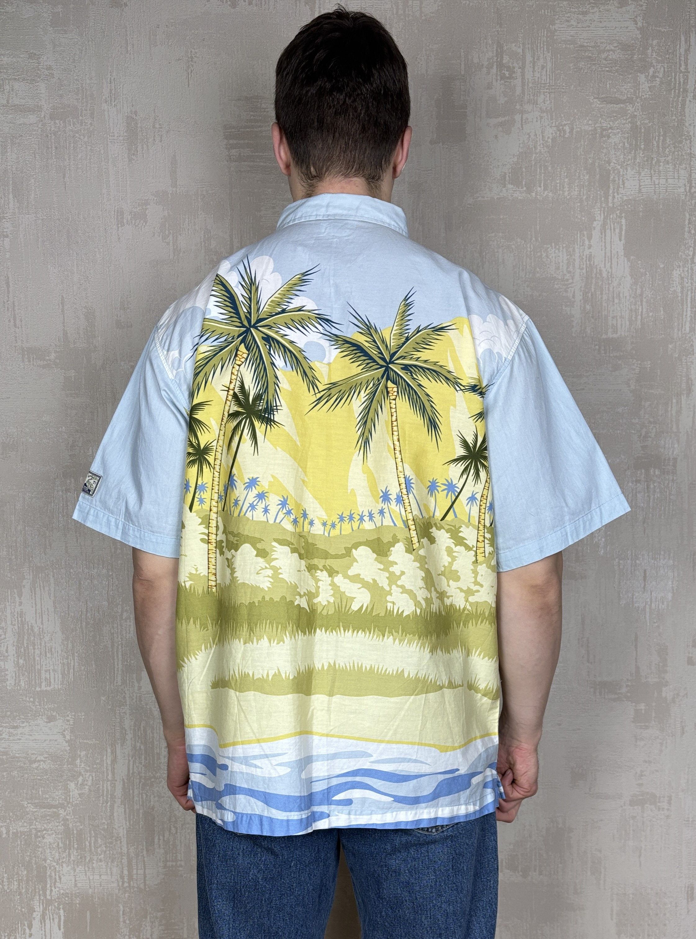 Disney Vintage Walt Disney World "Hang Loose 1971" Hawaiian Shirt Size US L / EU 52-54 / 3 - 14 Thumbnail