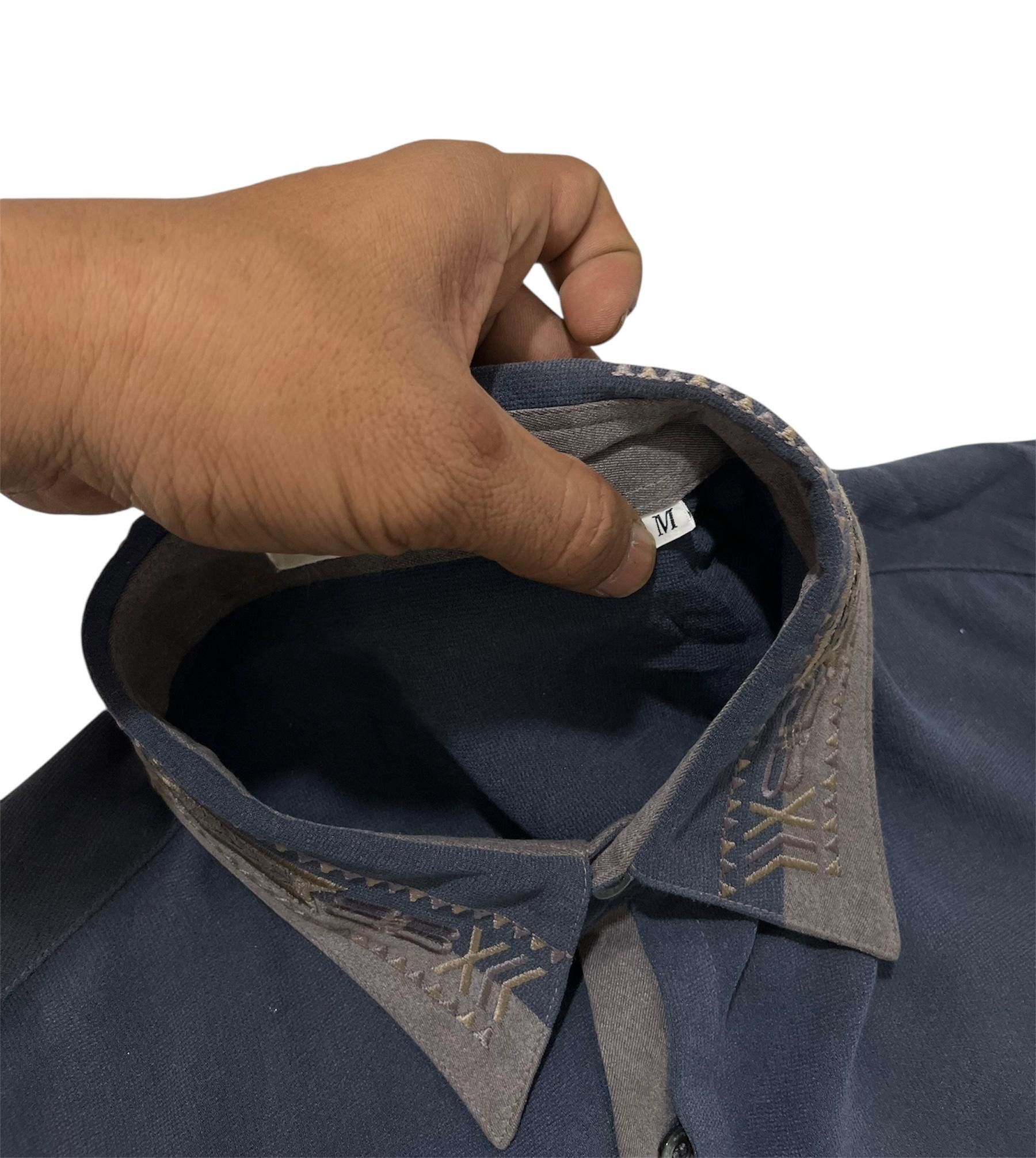Balenciaga Vintage Balenciaga Paris Sports Button Ups Shirt Size US M / EU 48-50 / 2 - 7 Thumbnail