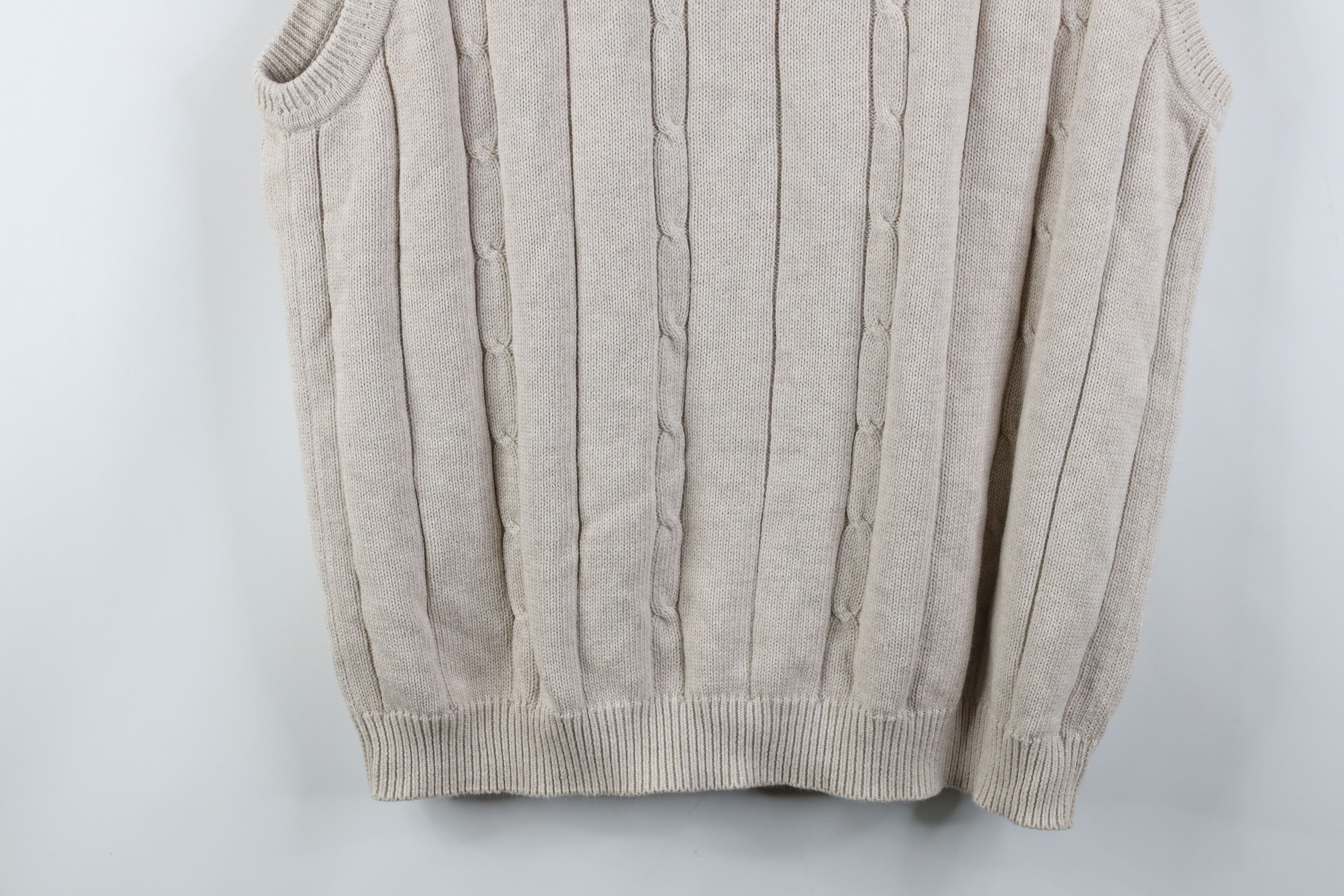 Vintage Vintage 90s Streetwear Knit Cardigan Sweater Vest Golfing Size US XL / EU 56 / 4 - 12 Thumbnail