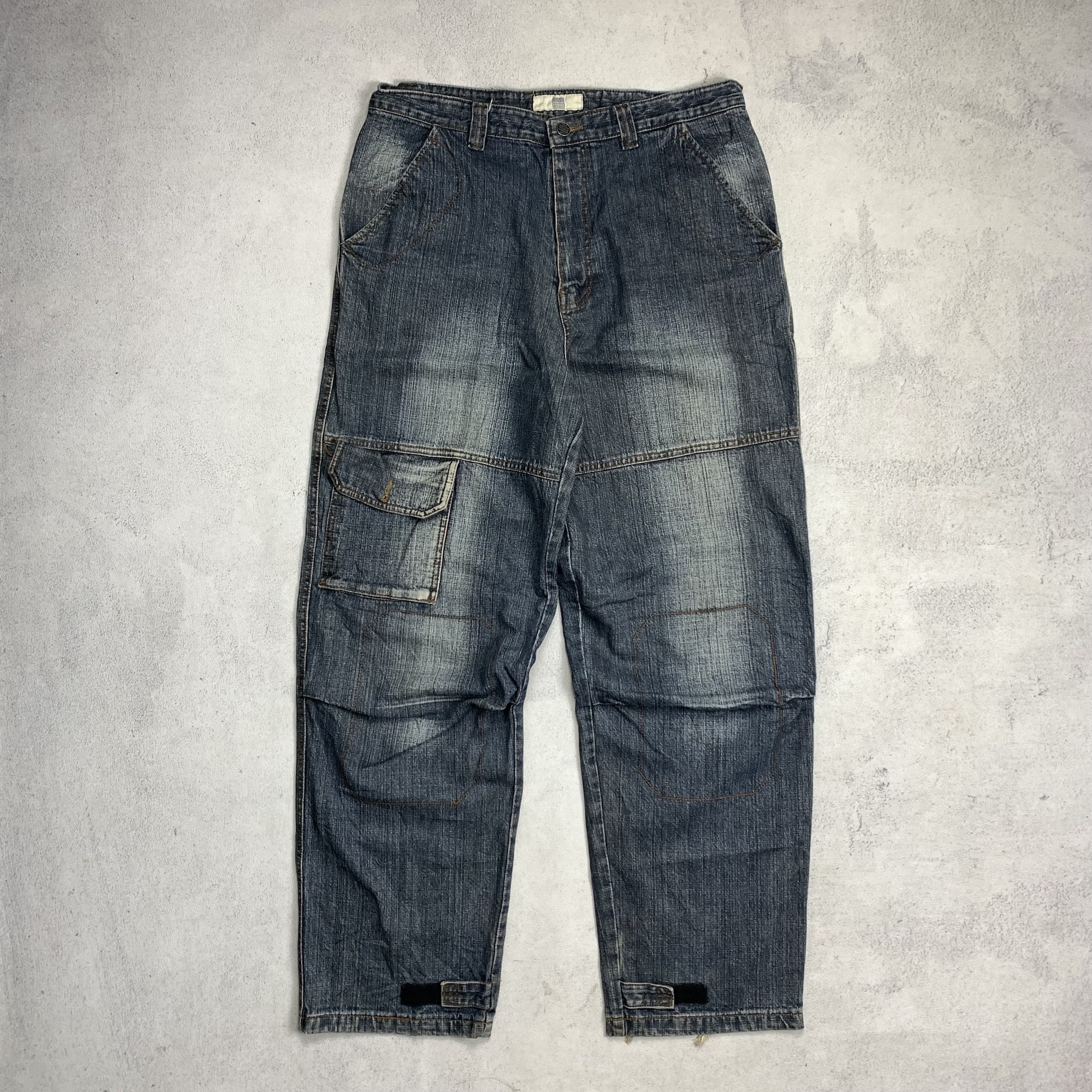 Marithe + Francois Girbaud Vintage Marithe Francois Girbaud Baggy Jeans Denim Size US 36 / EU 52 - 2 Thumbnail