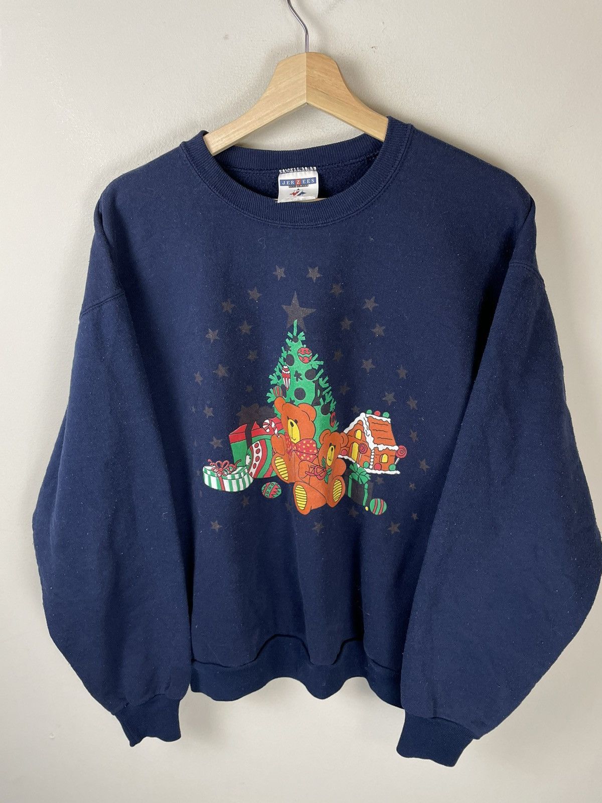 Vintage Vintage Crewneck Teddy Bear Vintage Sweatshirt Size US L / EU 52-54 / 3 - 1 Thumbnail