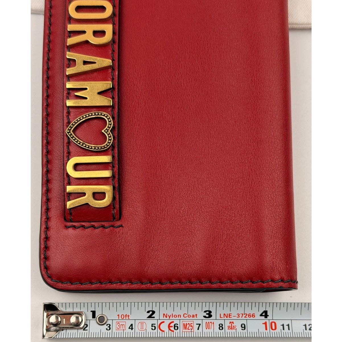 Dior Dior Dioramour Red Clutch with Chained Wristlet Size ONE SIZE - 12 Thumbnail