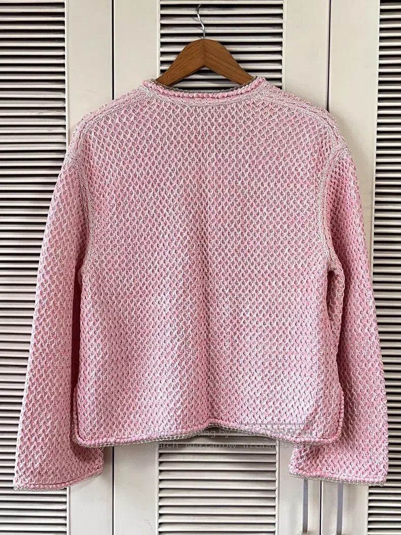 Chanel Chanel Pink tweed coat Size XS / US 0-2 / IT 36-38 - 2 Thumbnail