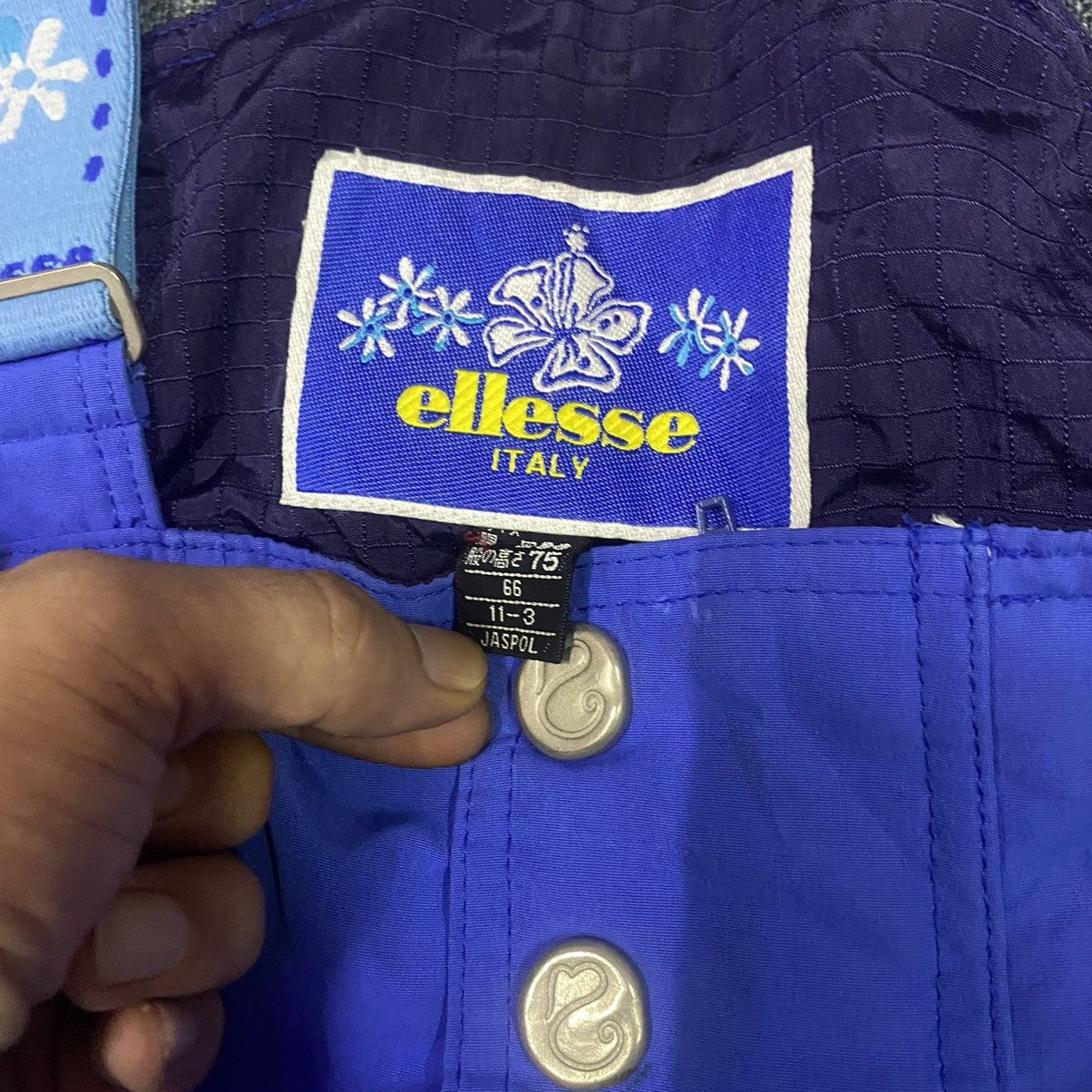 Ellesse × Japanese Brand × Post Overalls Vintage Ellesse Paris Overalls Ski Size 66cm x 75cm Size US 26 / EU 42 - 6 Thumbnail