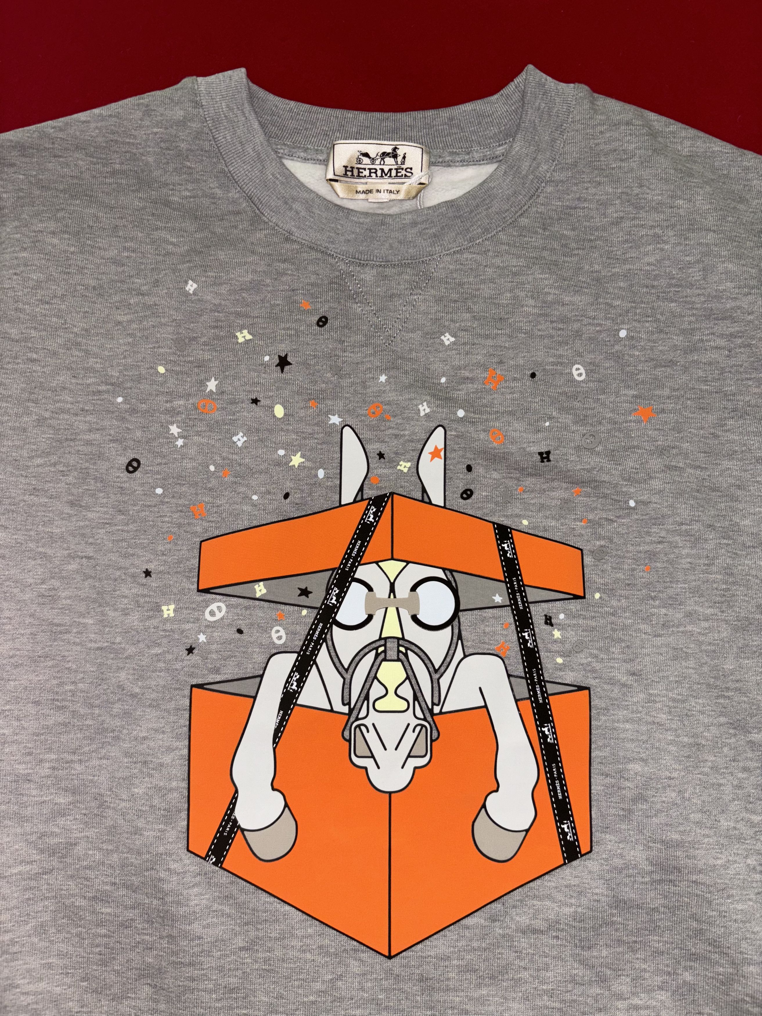 Hermes Boite Surprise Crewneck Sweatshirt Size US L / EU 52-54 / 3 - 2 Thumbnail