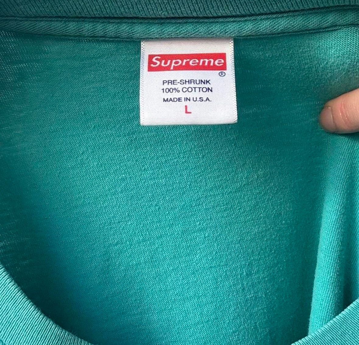 Supreme SUPREME BEACH TEE Size US L / EU 52-54 / 3 - 4 Thumbnail