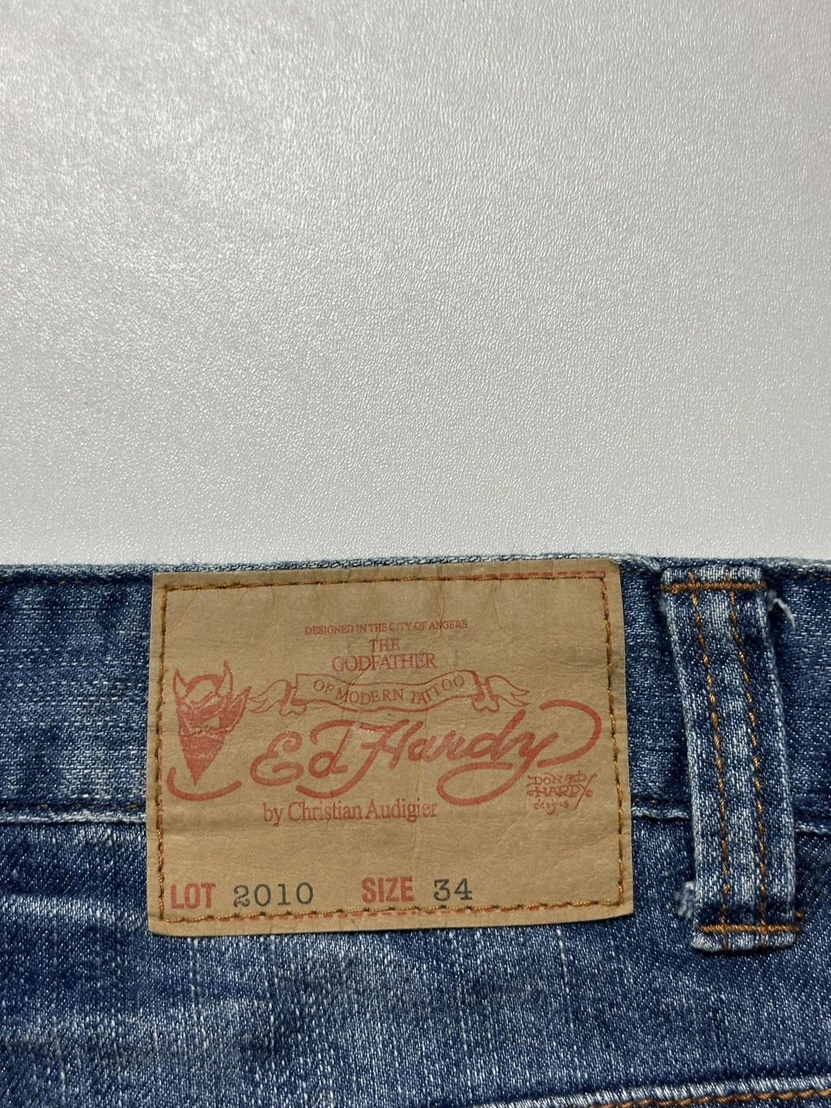 Ed Hardy Vintage Ed Hardy Jorts Size US 34 / EU 50 - 5 Thumbnail