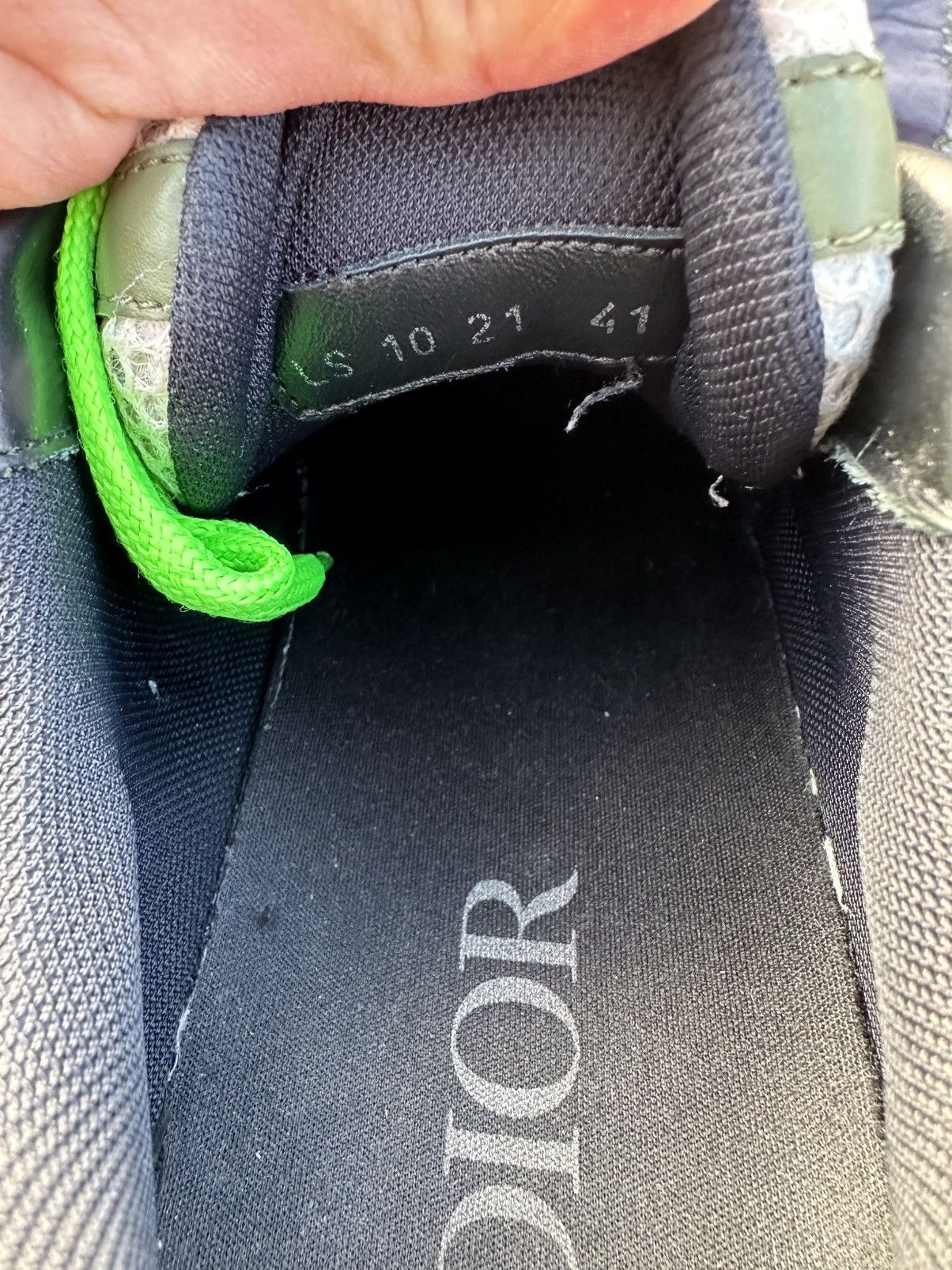 Dior Dior B22 Olive/Green Size US 8 / EU 41 - 6 Thumbnail