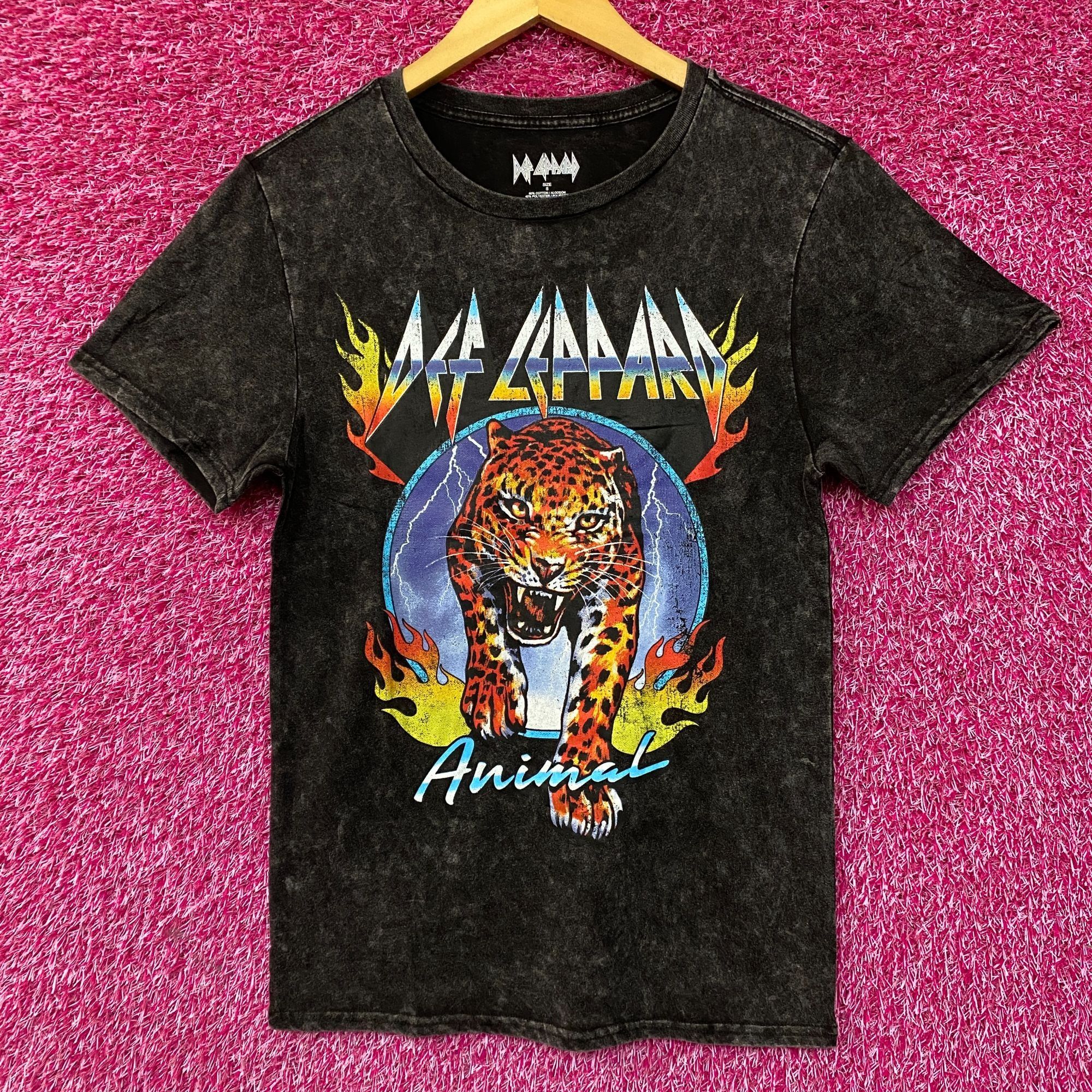 Def Leppard Def Leppard Hysteria Album Animal Graphic Heavy Metal Band Size US S / EU 44-46 / 1 - 1 Thumbnail