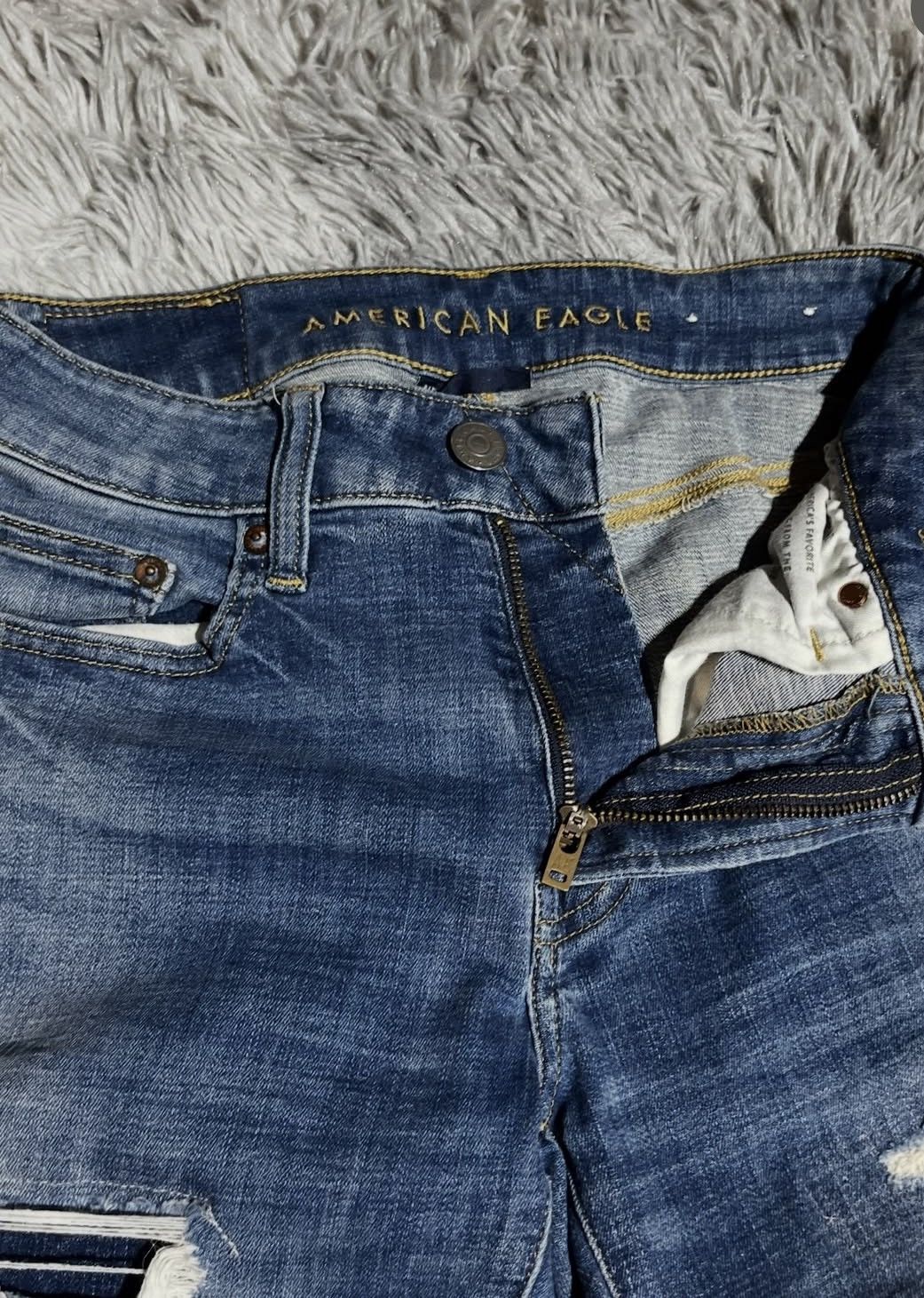 American Eagle Outfitters American eagle drip🥷🦅 Size US 28 / EU 44 - 2 Thumbnail