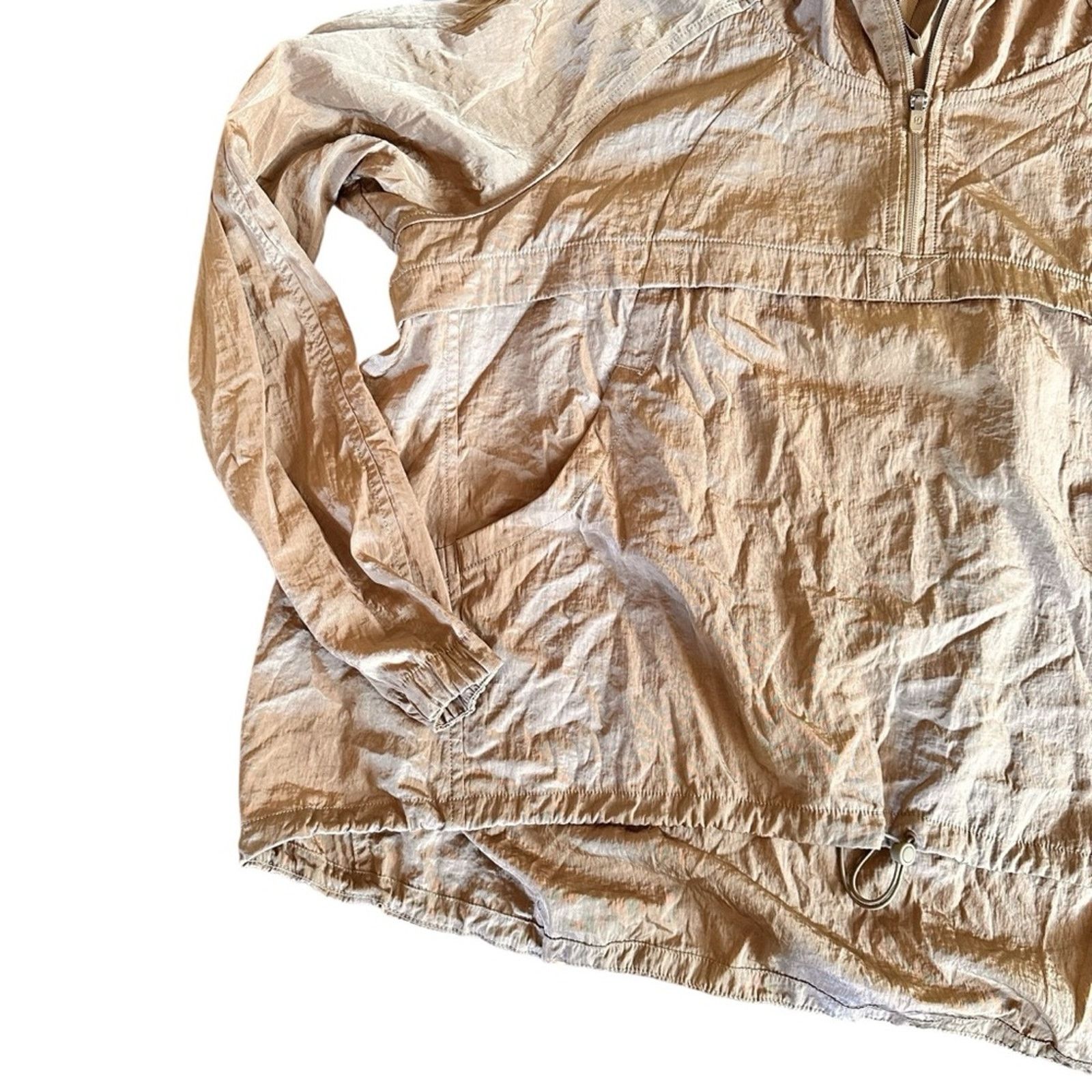 Lululemon Lululemon Seek Vistas 1/2 Zip Jacket – Frontier (Tan) Size L / US 10 / IT 46 - 9 Thumbnail