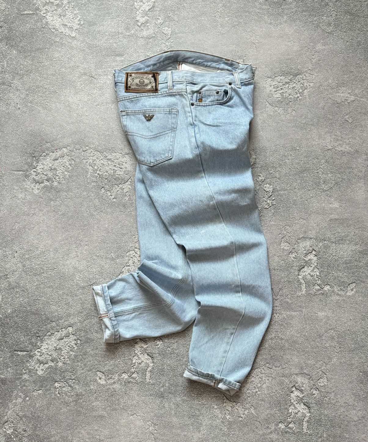 Armani × Emporio Armani × Giorgio Armani Armani Jeans 30/32 denim pant jean trouser chino vintage Size US 30 / EU 46 - 14 Thumbnail