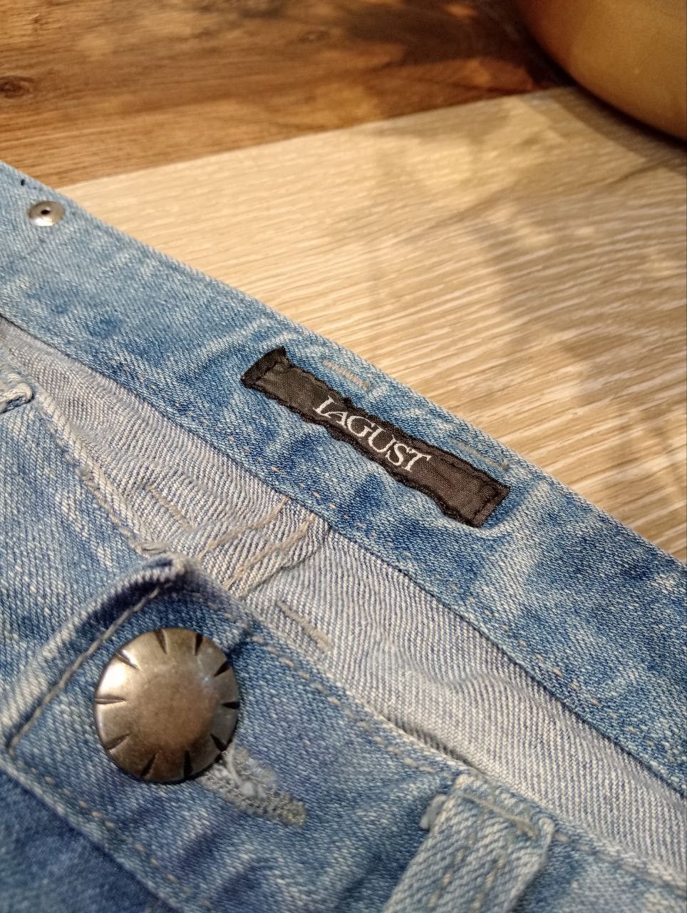 LAGUST BLUE WASHED STRETCH DENIM JEANS