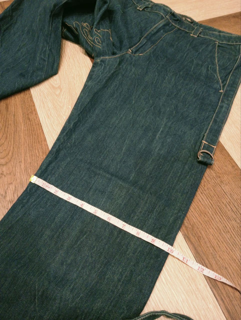 Lad Musician LAD MUSICIAN FLAME BONDAGE DENIM PANTS | Grailed