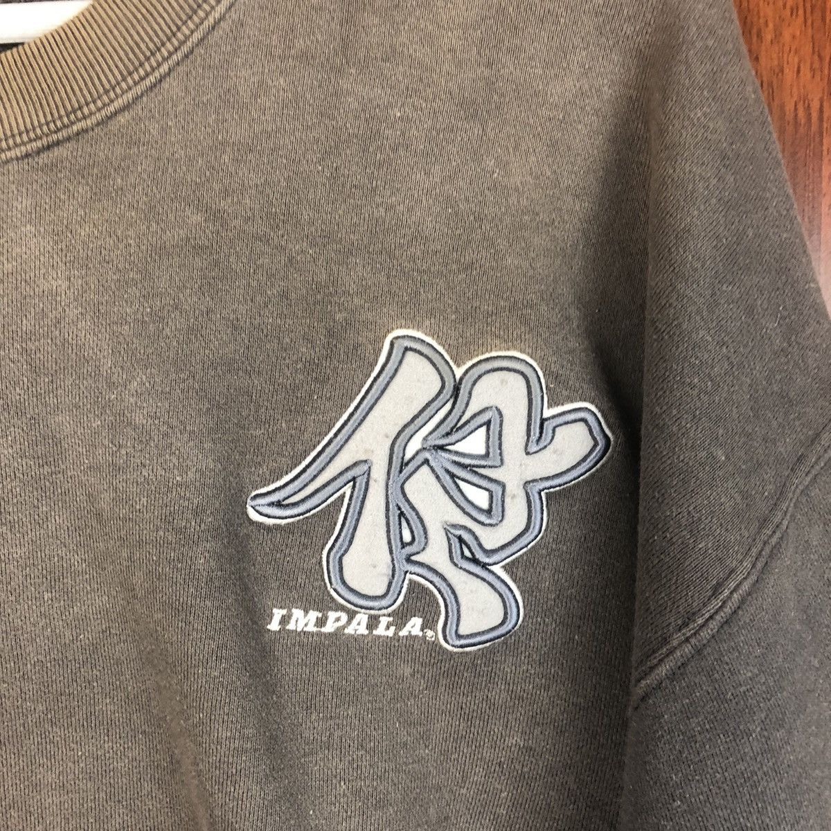 Chance The Rapper Impala vintage Grey Faded Sweatshirt #7499 Size US XXL / EU 58 / 5 - 10 Thumbnail