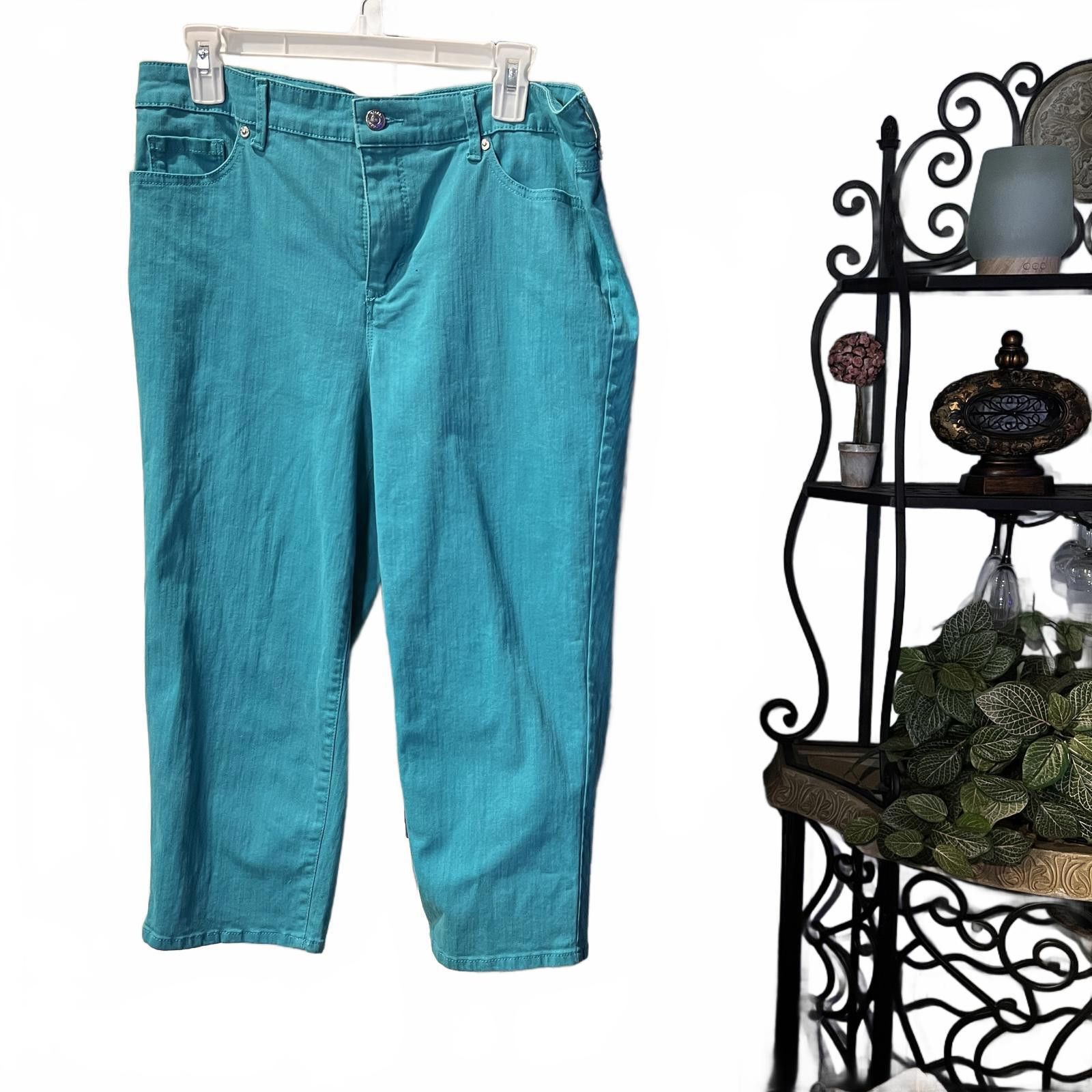 Other Gloria Vanderbilt Women's Jeans Size 10 Teal Size 32" / US 10 / IT 46 - 1 Thumbnail