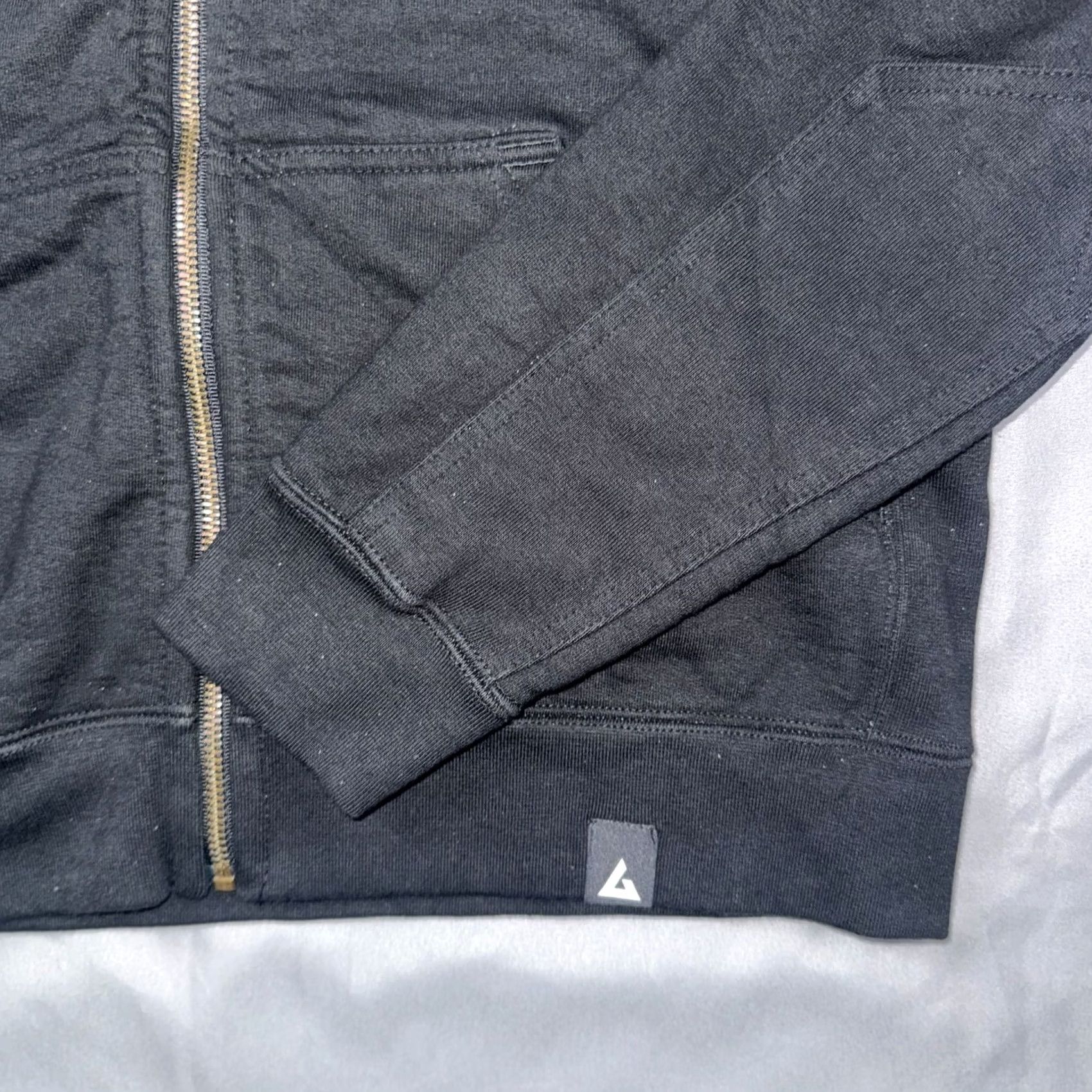 Vintage American Giant Classic Full Zip Hoodie Women M Black Size M / US 6-8 / IT 42-44 - 6 Thumbnail