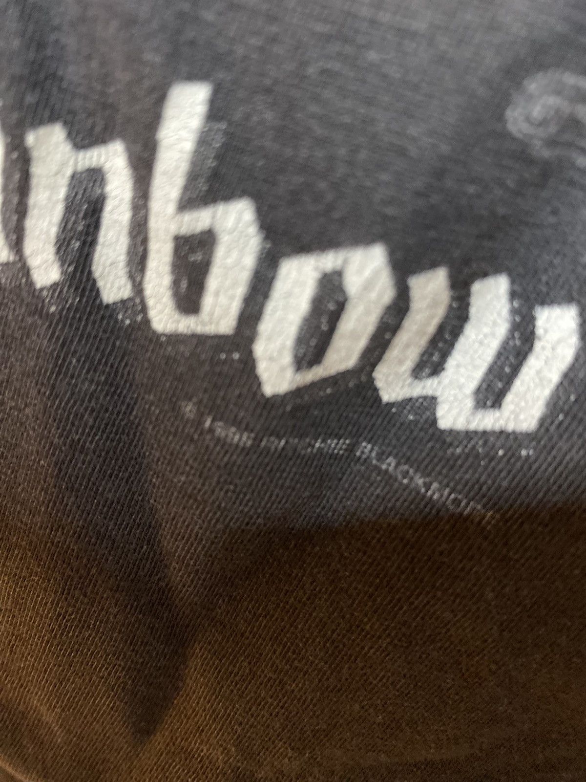 Band Tees × Vintage Vintage Ritchie Blackmore rainbow 90s shirt tour Longsleeves Size US XL / EU 56 / 4 - 5 Thumbnail