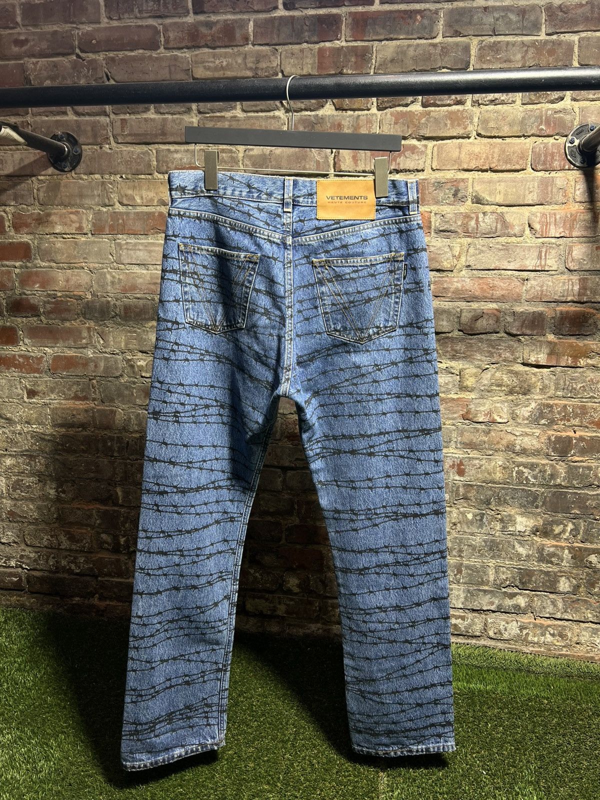 Vetements Vetements Barbed Wire Denim Jeans Size US 32 / EU 48 - 2 Thumbnail