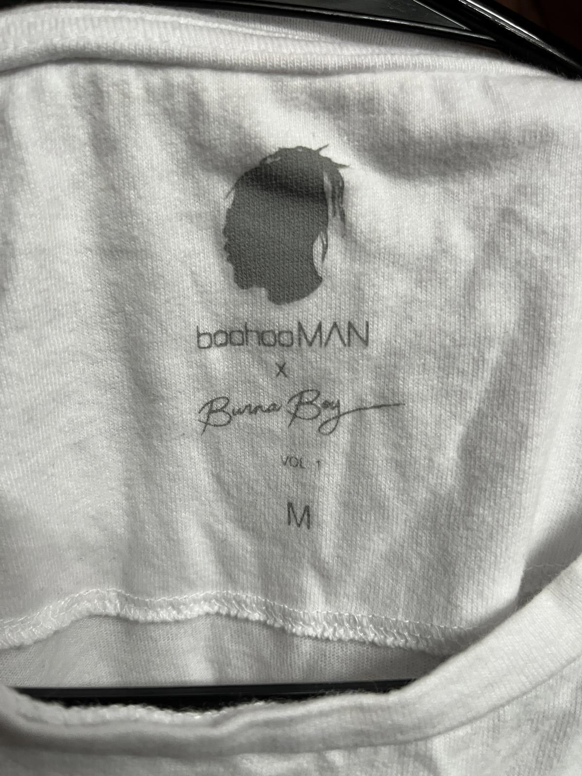 Designer Burna Boy Hip Hop Tee - 2020 Limited Edition Boohooman -M Size US M / EU 48-50 / 2 - 2 Thumbnail