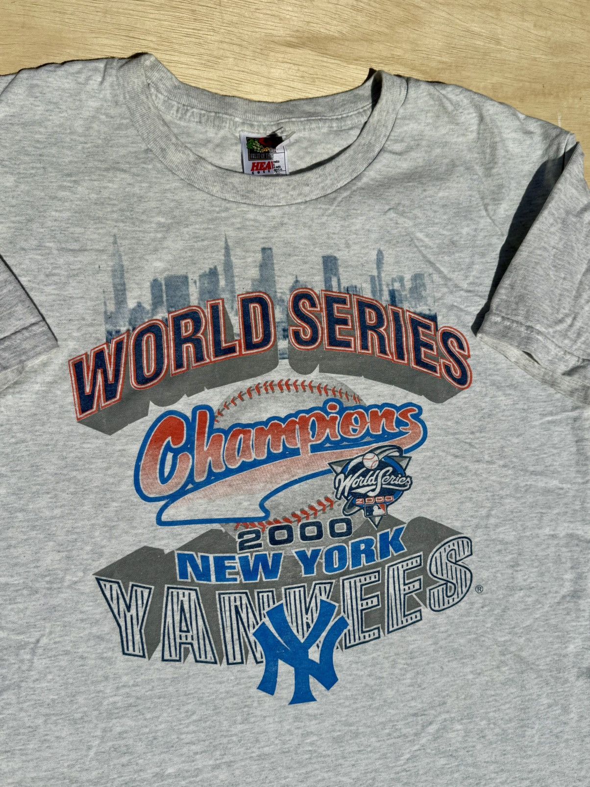New York Yankees × Vintage 2000 New York Yankees Subway Series Champions 90’s T-Shirt Size US L / EU 52-54 / 3 - 2 Thumbnail