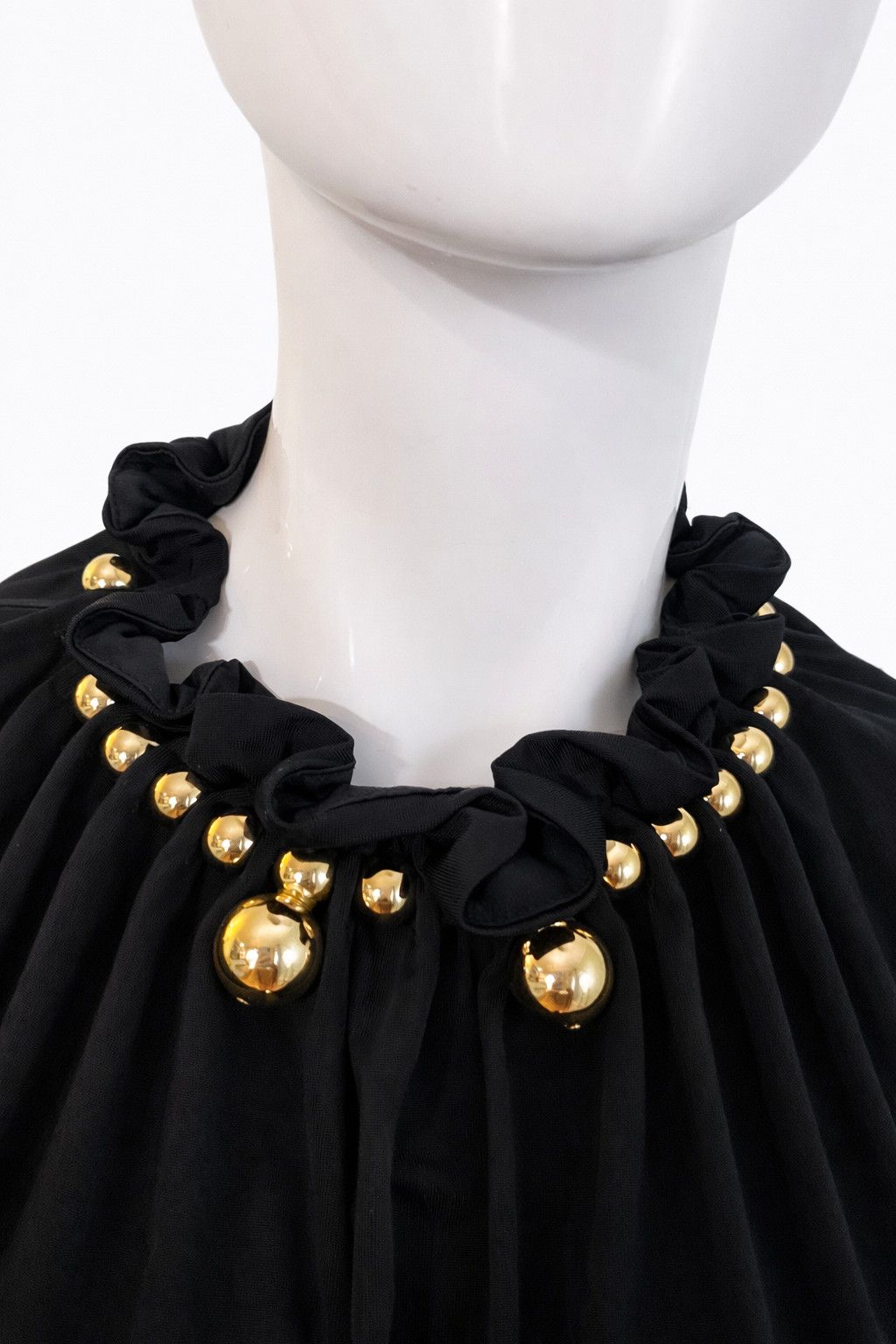 Paco Rabanne Paco Rabanne Jewelry Neckline Gold Bead Necklace Top Size S / US 4 / IT 40 - 6 Thumbnail