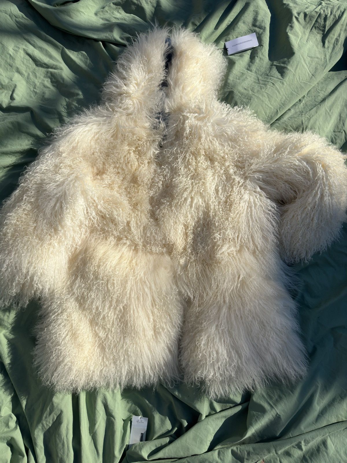 Calvin Klein 205W39NYC CALVIN KLEIN 205W39NYC Raf Simons Monogolian lamb fur coat Size US XS / EU 42 / 0 - 3 Thumbnail