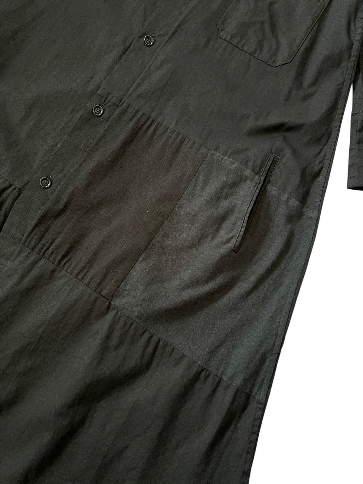 Y's × Yohji Yamamoto Y’s Reworked Button Long Shirt Dress Size M / US 6-8 / IT 42-44 - 4 Thumbnail