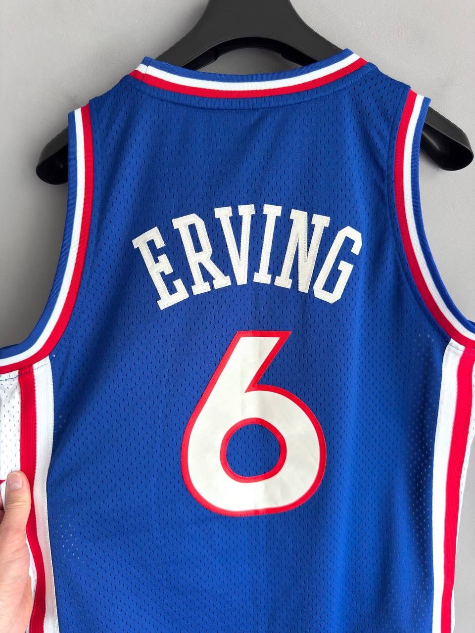 Adidas Adidas Philadelphia 76ers NBA Basketball Jersey #6 ERVING, M Size US M / EU 48-50 / 2 - 11 Thumbnail