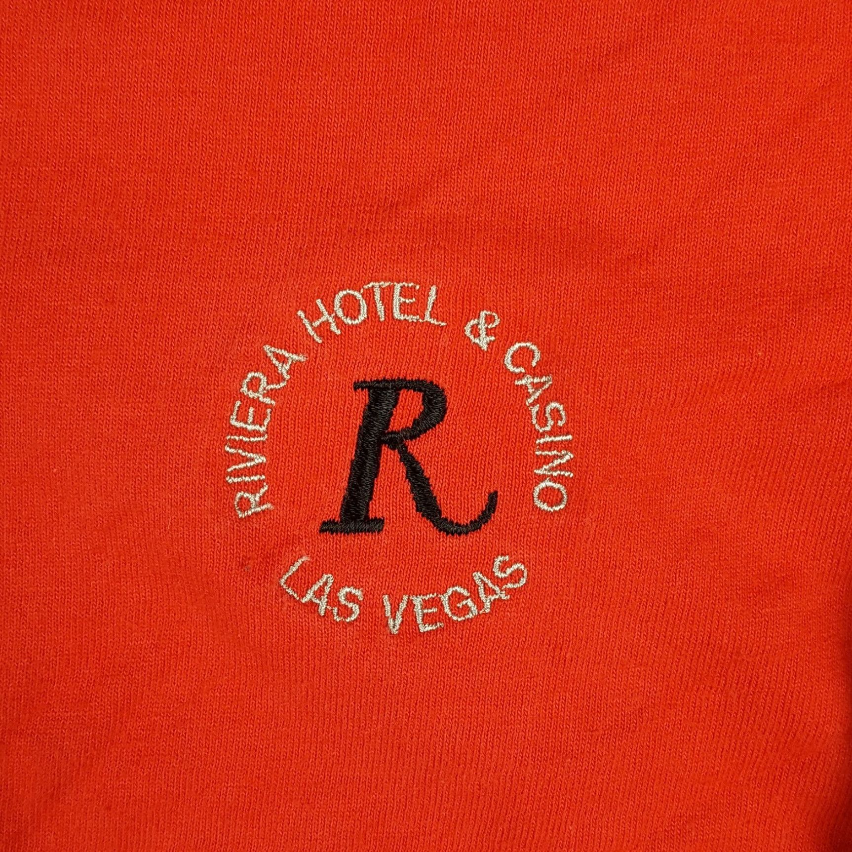 Anvil Vintage 90s Las Vegas Riviera Casino Long Sleeve T-Shirt Men S Red Casino Cards Y2K Size US S / EU 44-46 / 1 - 3 Thumbnail