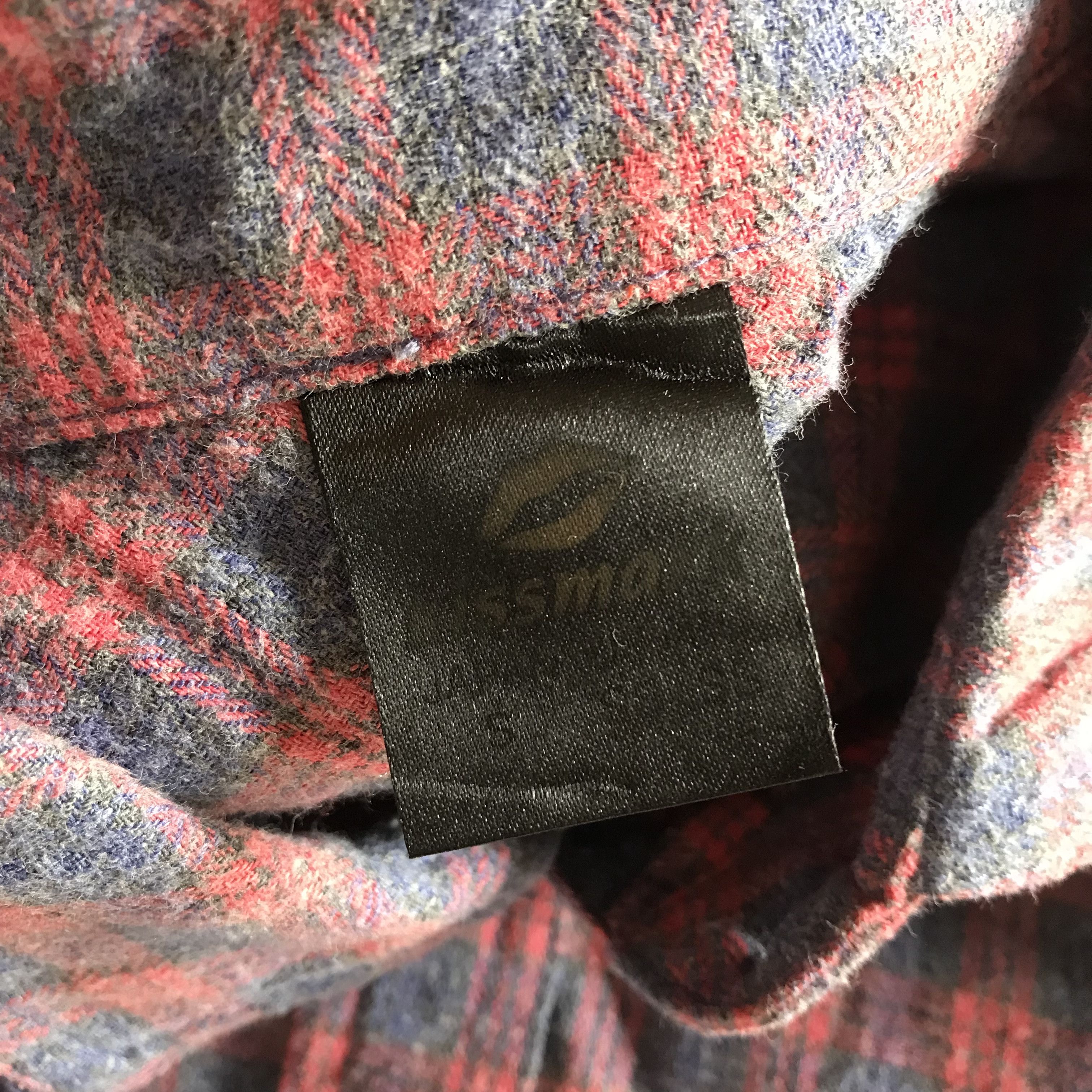 Japanese Brand Vintage Kissmark Japan Flanne Gingham Tartan shirt Size US M / EU 48-50 / 2 - 6 Thumbnail
