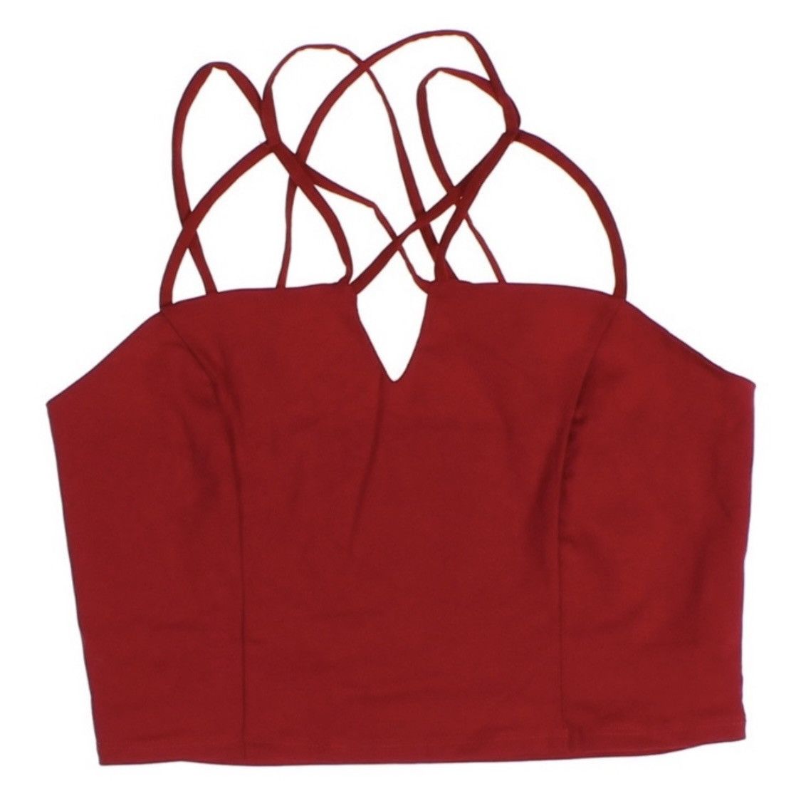 Other CHARLOTTE RUSSE MULTI STRAP CROP TOP Size M / US 6-8 / IT 42-44 - 6 Thumbnail