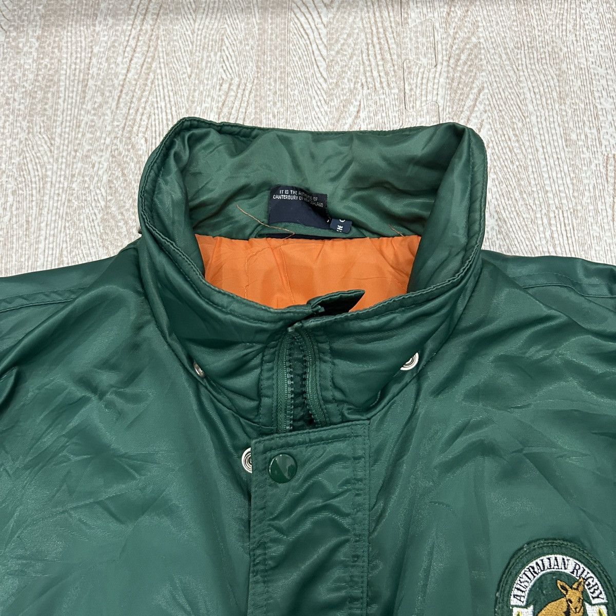 Canterbury of New Zealand × Vintage Vintage Australia Rugby Wallabies Canterbury Jacket Size US L / EU 52-54 / 3 - 4 Thumbnail
