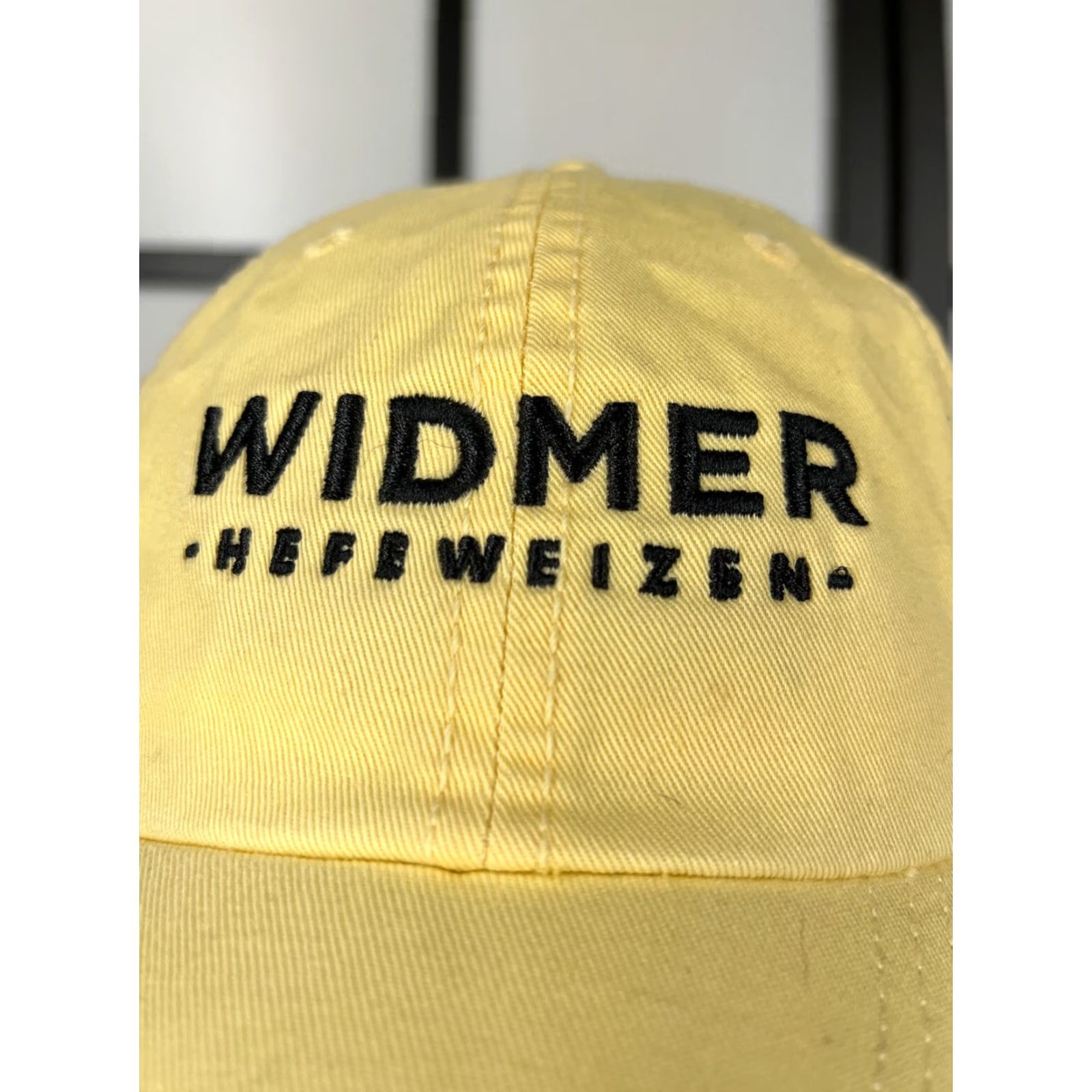 Vintage Widmer Baseball Hat Cap Strap Back Adult Yellow Beer Hefeweizen 100% Cotton Twill Mens Size ONE SIZE - 2 Thumbnail