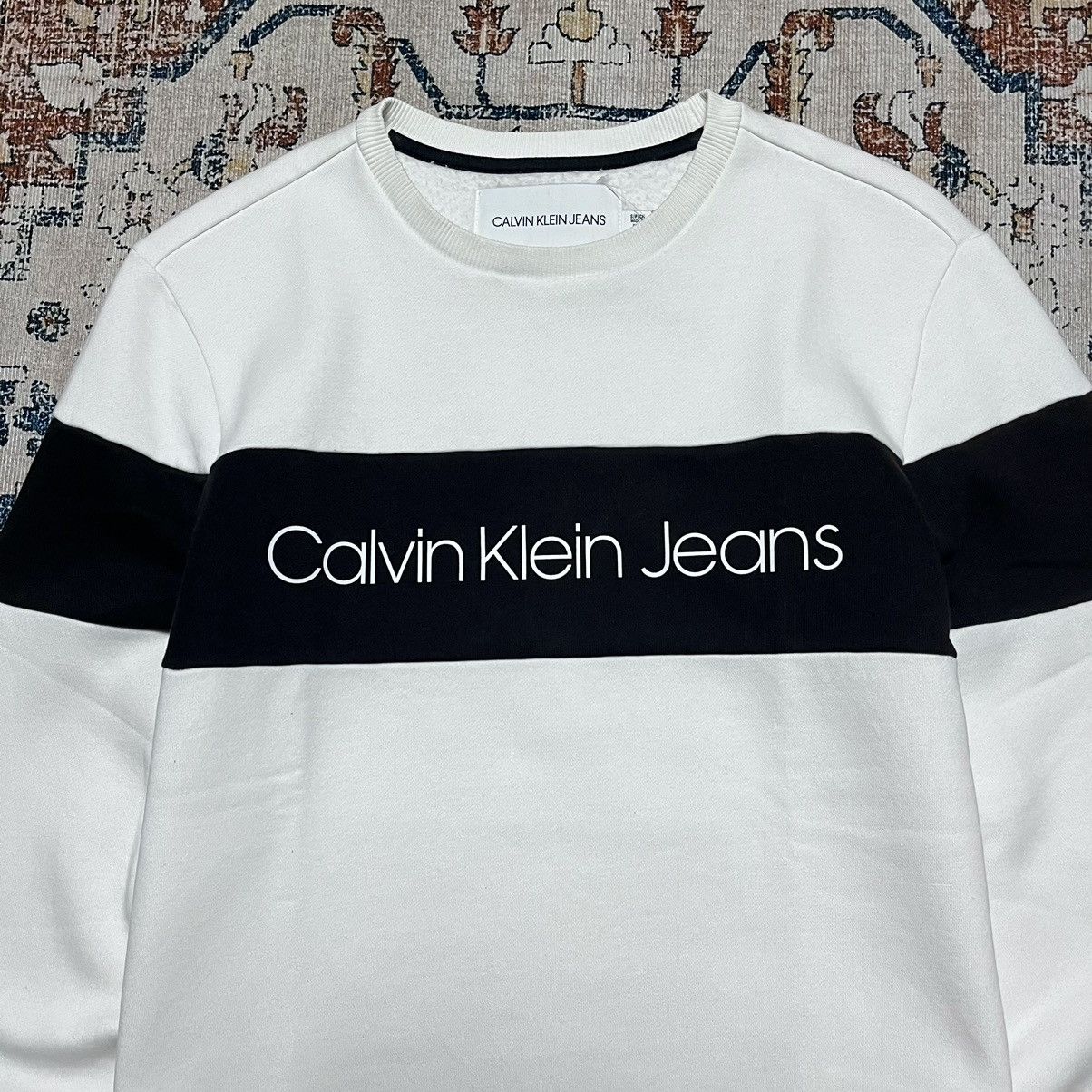 Calvin Klein Calvin Klein Big Logo Sweatshirts Streetwear Size US S / EU 44-46 / 1 - 2 Thumbnail