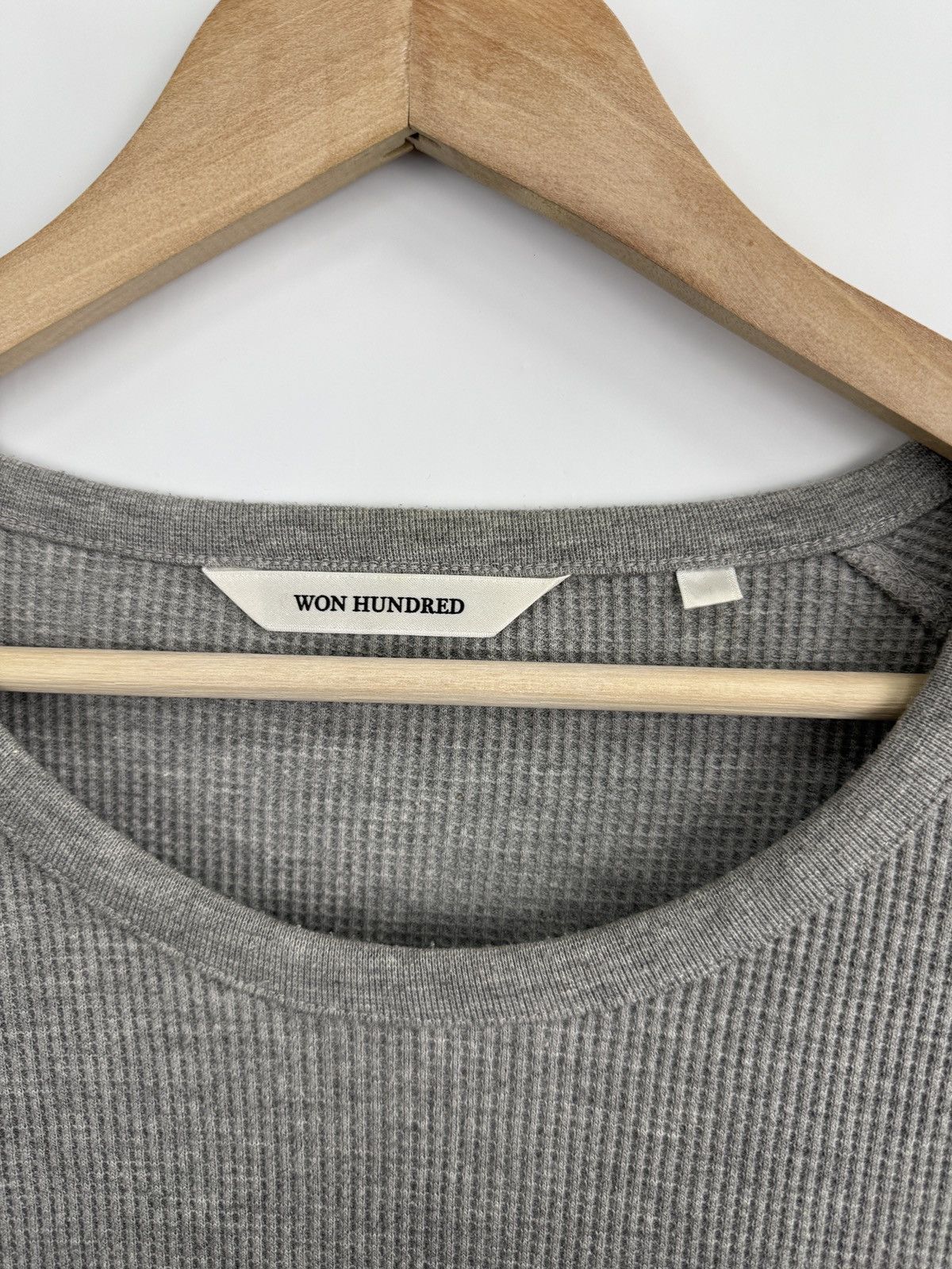 Won Hundred Won Hundred Long Sleeve Rare Retro Hype Y2K Size US L / EU 52-54 / 3 - 4 Thumbnail