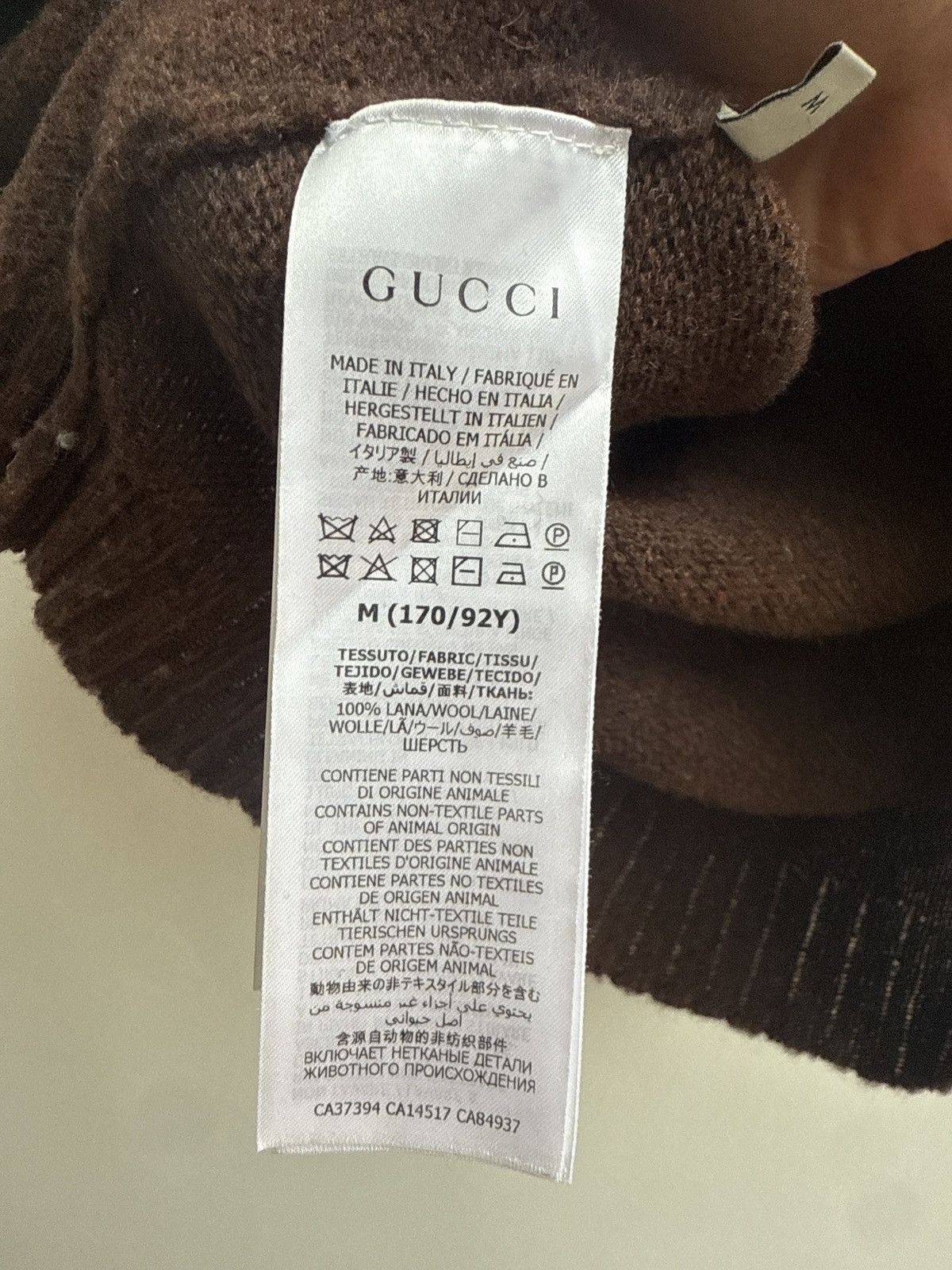 Gucci Button up wool sweater vest Size US M / EU 48-50 / 2 - 2 Thumbnail