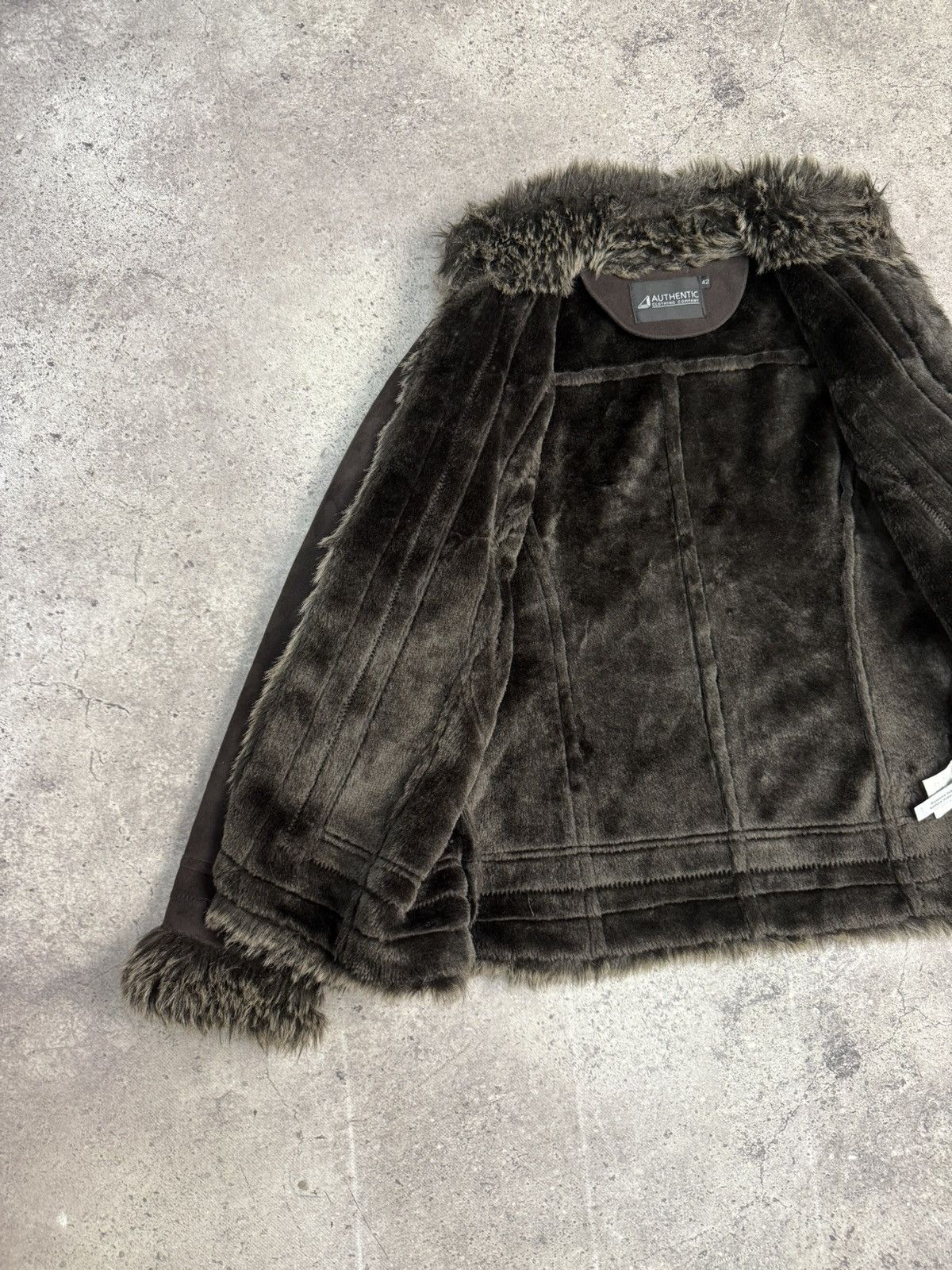 Schott Vintage If Six Was Nine Style Fur Rabbit Cropped Jacket 00s Size US M / EU 48-50 / 2 - 10 Thumbnail