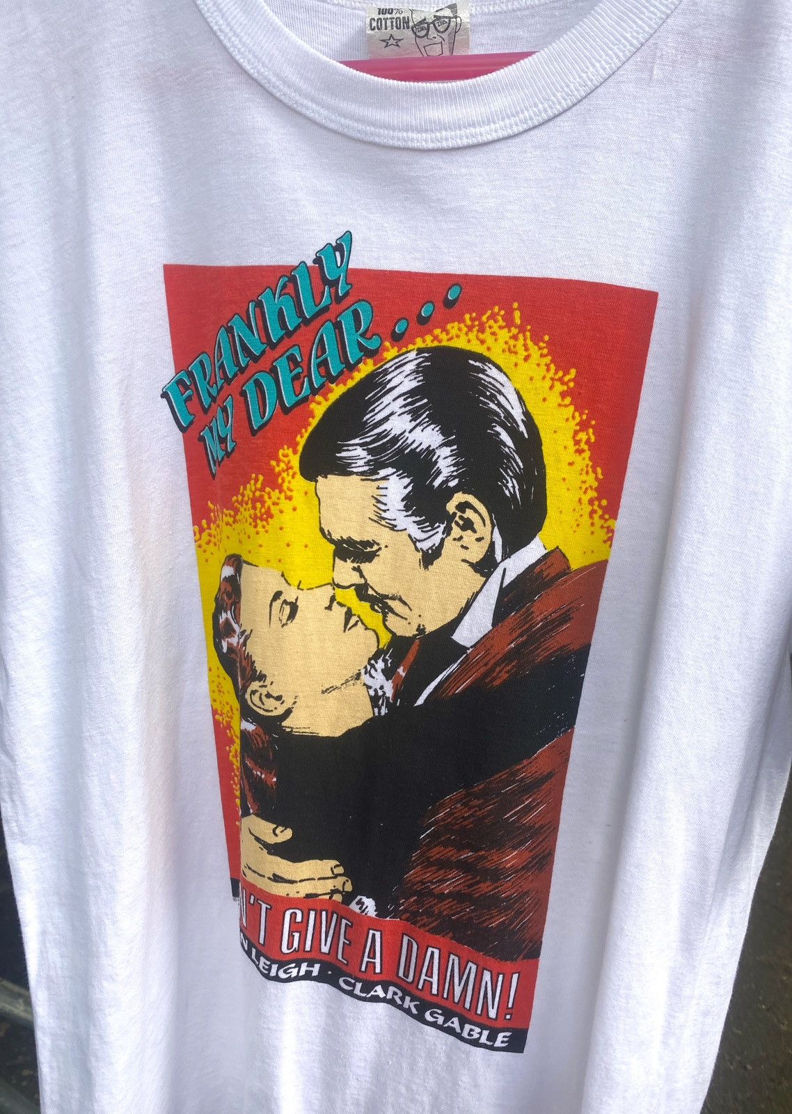 Vintage Vintage Gone With the wind movie Tshirt Size US M / EU 48-50 / 2 - 4 Thumbnail
