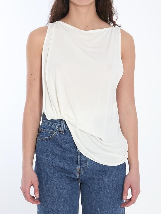 Jacquemus JACQUEMUS Women Tops 251TO122 WHITE Size S / US 4 / IT 40 - 1 Thumbnail