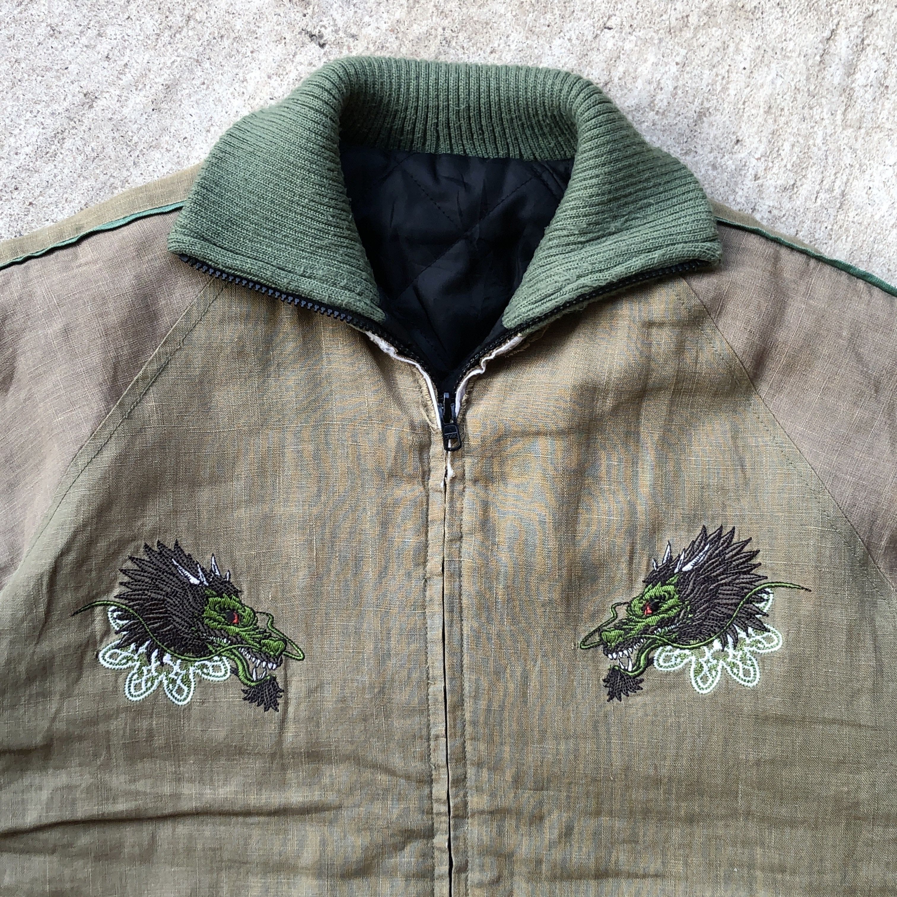 Japanese Brand Vintage SUKAJAN Jacket Tokyo Hemp Connection Size US XL / EU 56 / 4 - 5 Thumbnail