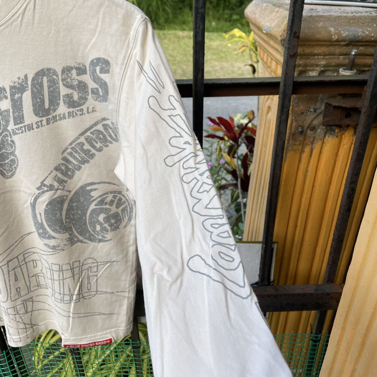 Welcome Skateboards 🔥Vintage Blue Cross Skateboarding Company Long Sleeves Tee Size US S / EU 44-46 / 1 - 5 Thumbnail