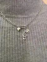 Japanese Brand Smiling Face Vintage Necklace chain pendent Size ONE SIZE - 3 Thumbnail