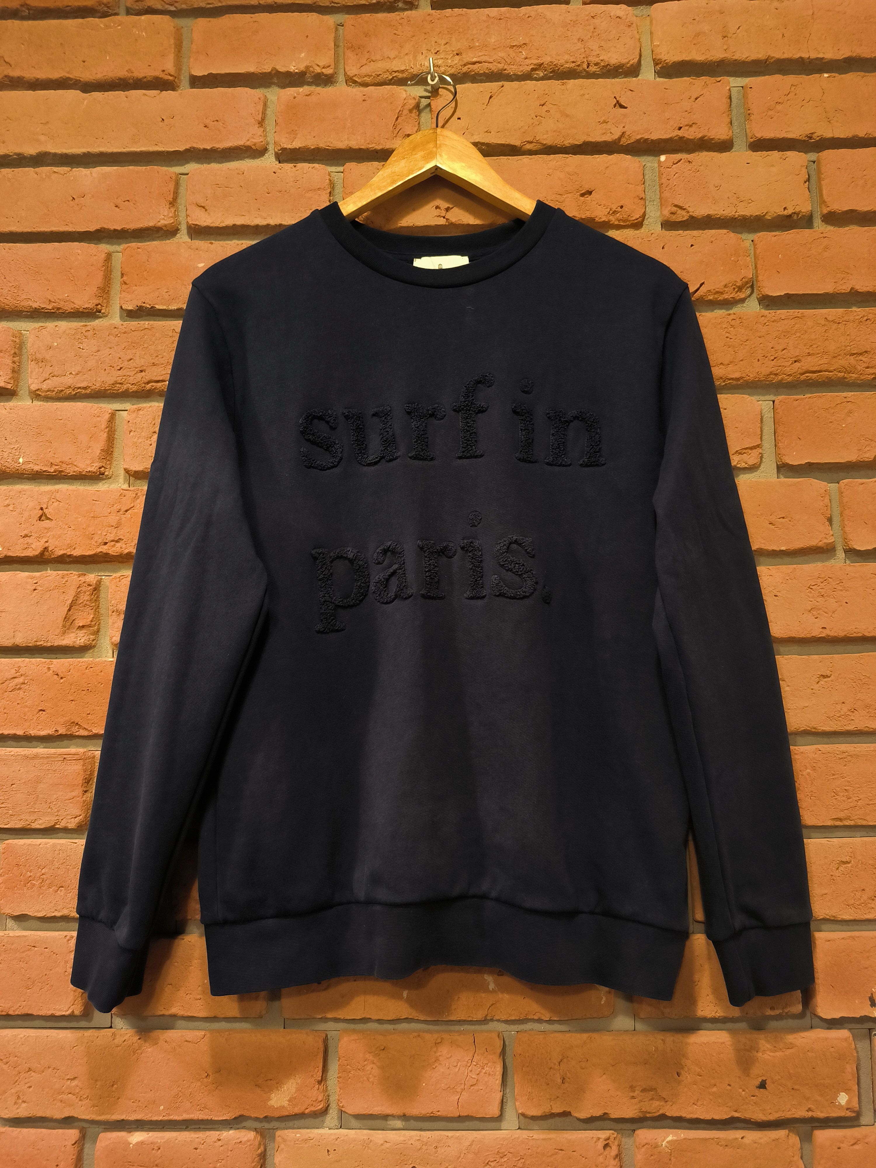 Cuisse de Grenouille Cuisse de Grenouille Surf in Paris Sweatshirt Crewneck Size US S / EU 44-46 / 1 - 1 Thumbnail