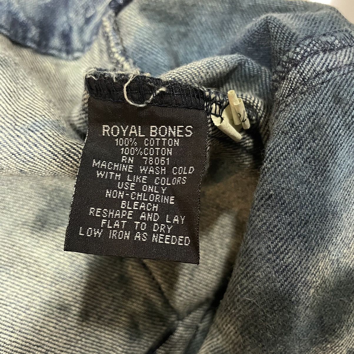 Other Royal Bones Punk Vest Perfect acid wash Y2K Size US M / EU 48-50 / 2 - 6 Thumbnail
