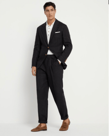 Brunello Cucinelli Suit in Black Size US XL / EU 56 / 4 - 1 Thumbnail
