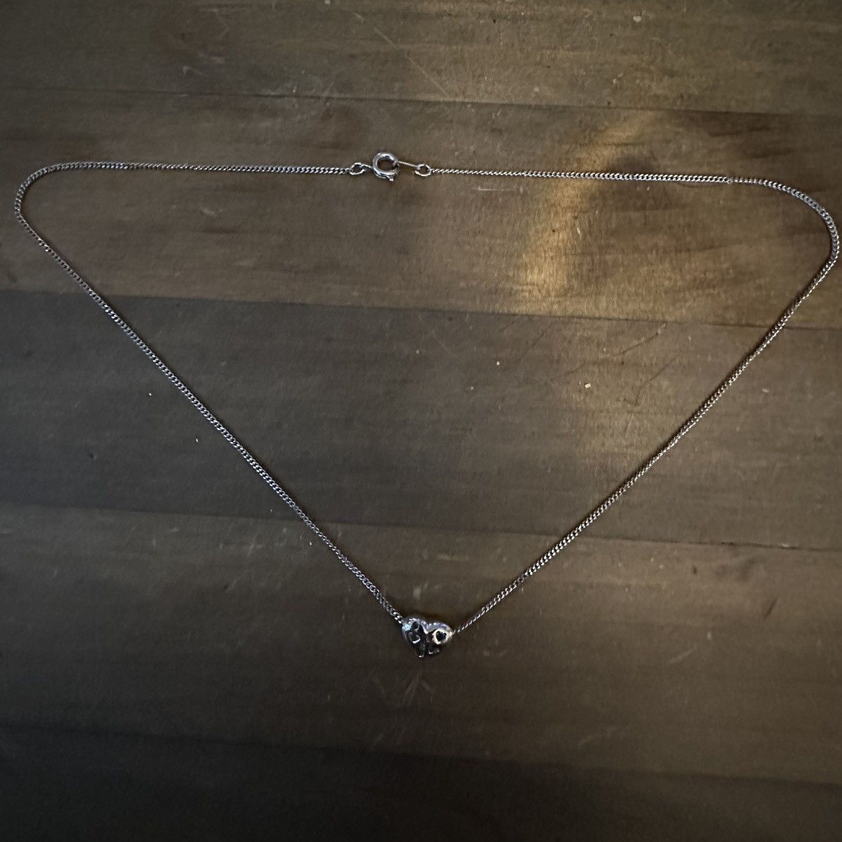 Vintage Vintage floating heart necklace Size ONE SIZE - 2 Thumbnail