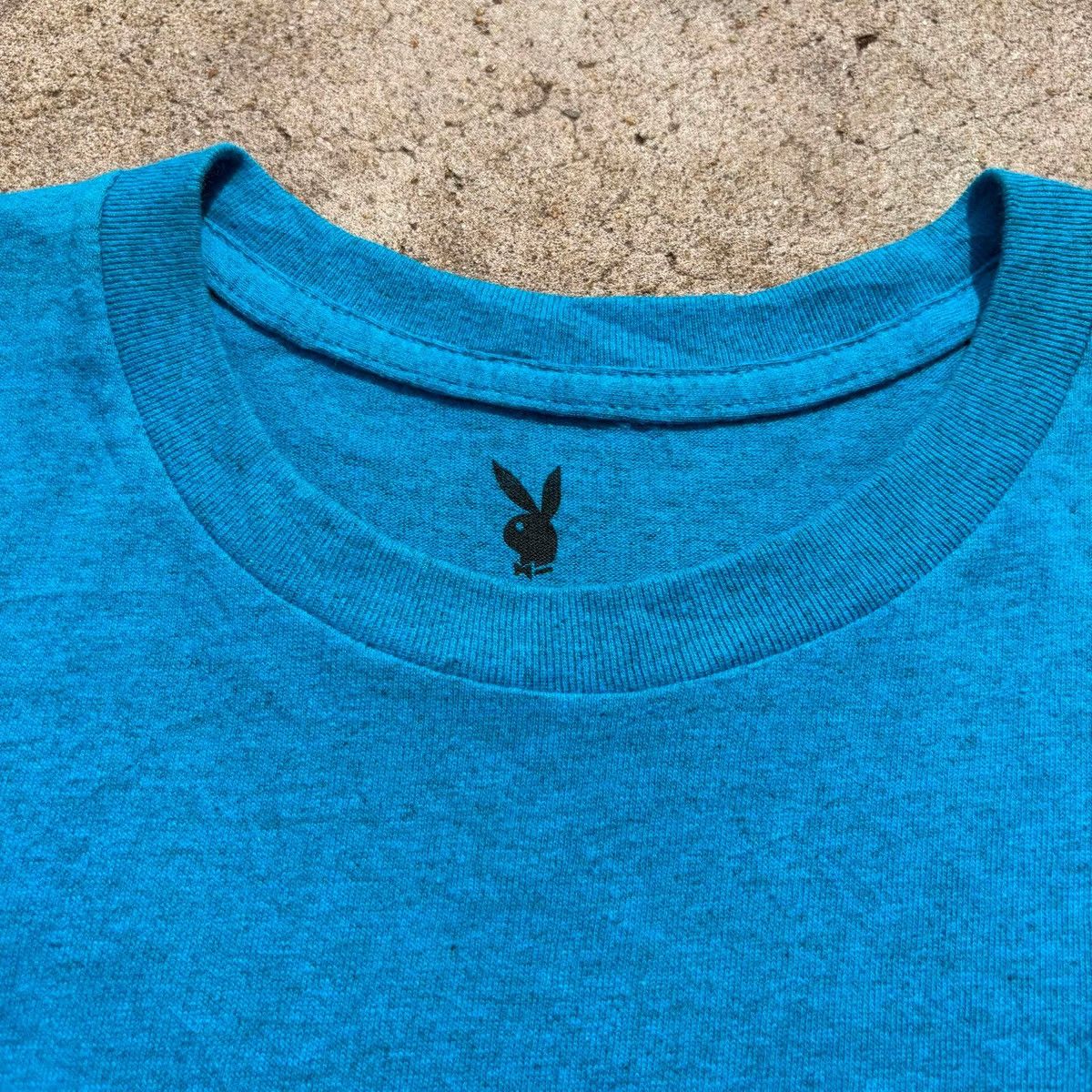 Playboy PLAYBOY T Shirt Mens L Period Cover Bunny Blue Tee Shirt Size US L / EU 52-54 / 3 - 7 Thumbnail