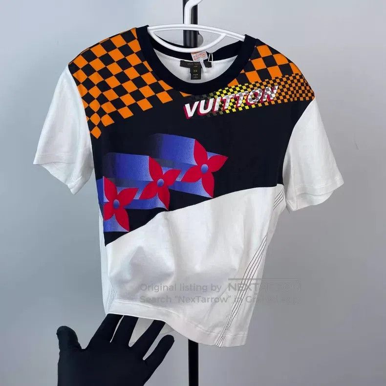 Louis Vuitton Louis Vuitton Classic presbyopic logo round neck short sle Size US XS / EU 42 / 0 - 7 Thumbnail