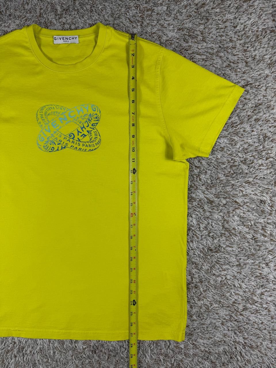 Givenchy Givenchy Yellow Infinity Rings Logo T-Shirt Size US XS / EU 42 / 0 - 4 Thumbnail